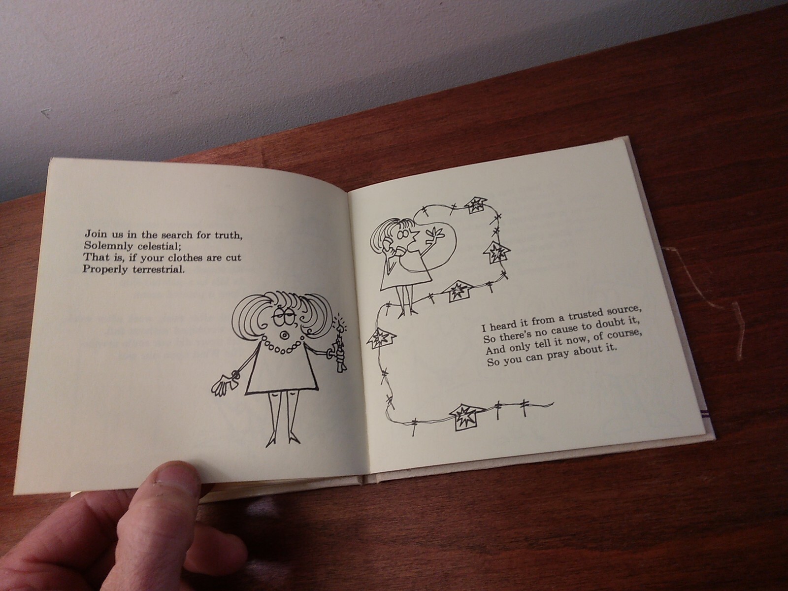 Ken Anderson: Stains on Glass Windows, Humorous Christian Poems. HC, 1970