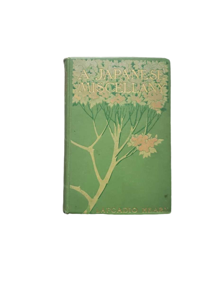 1901 First edition by Koizumi Yakumo Lafcadio Hearn 5.1in x 7.5in 305 pages