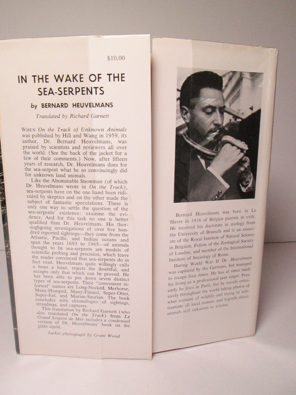 In The Wake Of The Sea Serpents Bernard Heuvelmans 1968 1st US ED Cryptozoology