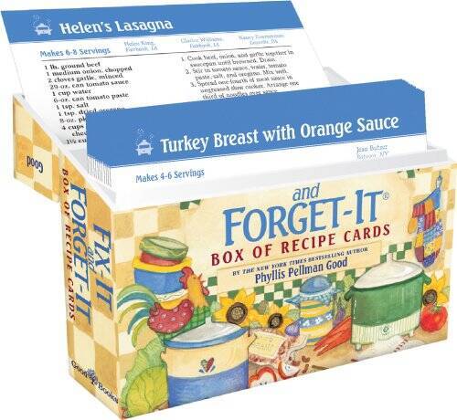 Fix-It & Forget-It Box of Recipe Cards – Misc. Supplies By Good, Phyllis – GOOD