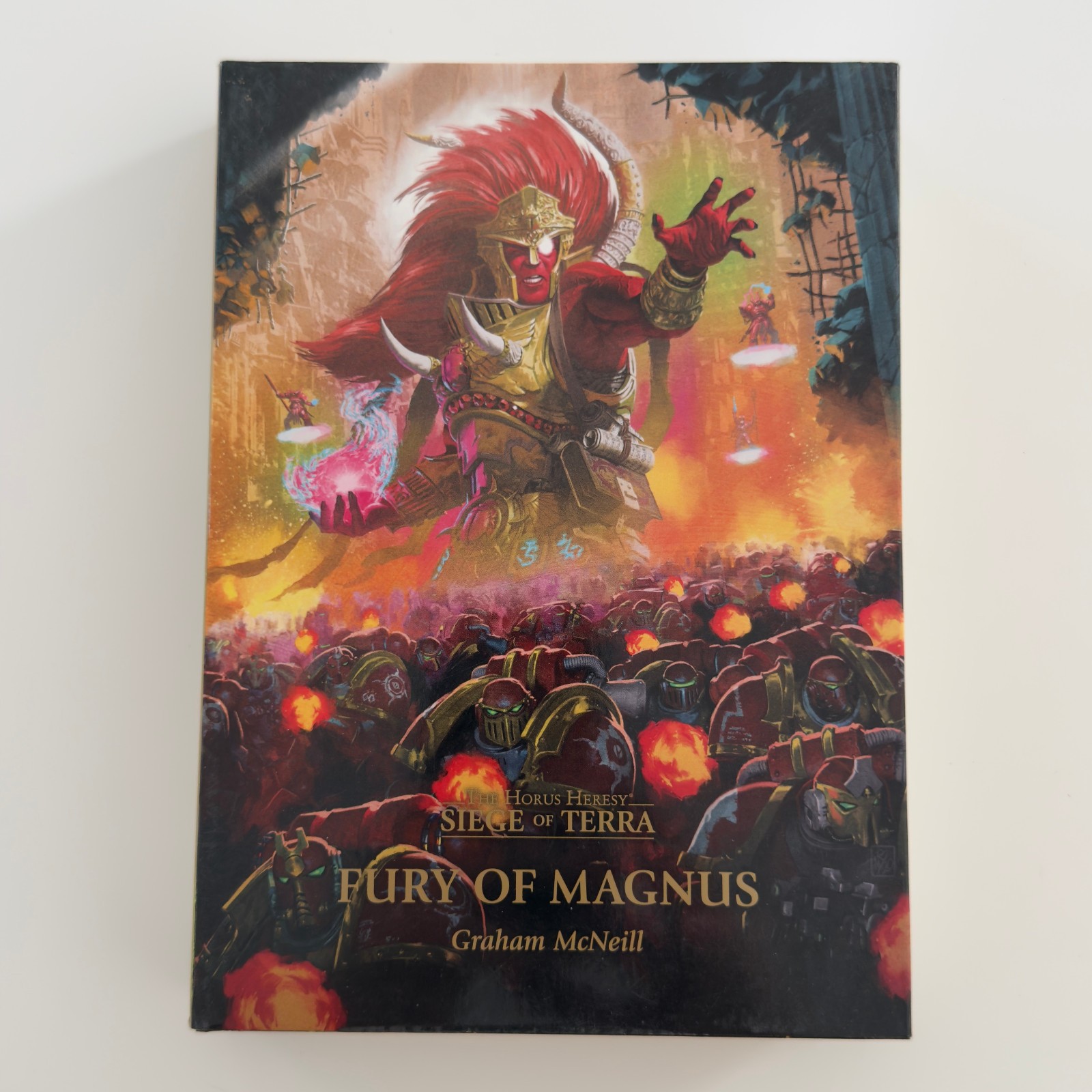 WARHAMMER 40,000 Fury of Magnus HARDCOVER Graham McNeill 1ST PRINTING Horus 40K