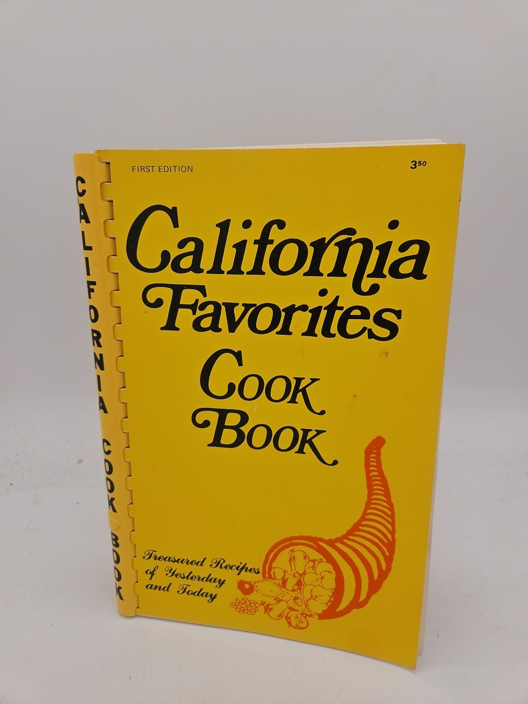 California Favorites Cook Book 400 Recipes Al Mildred Fischer 1979 Spiral VG A1