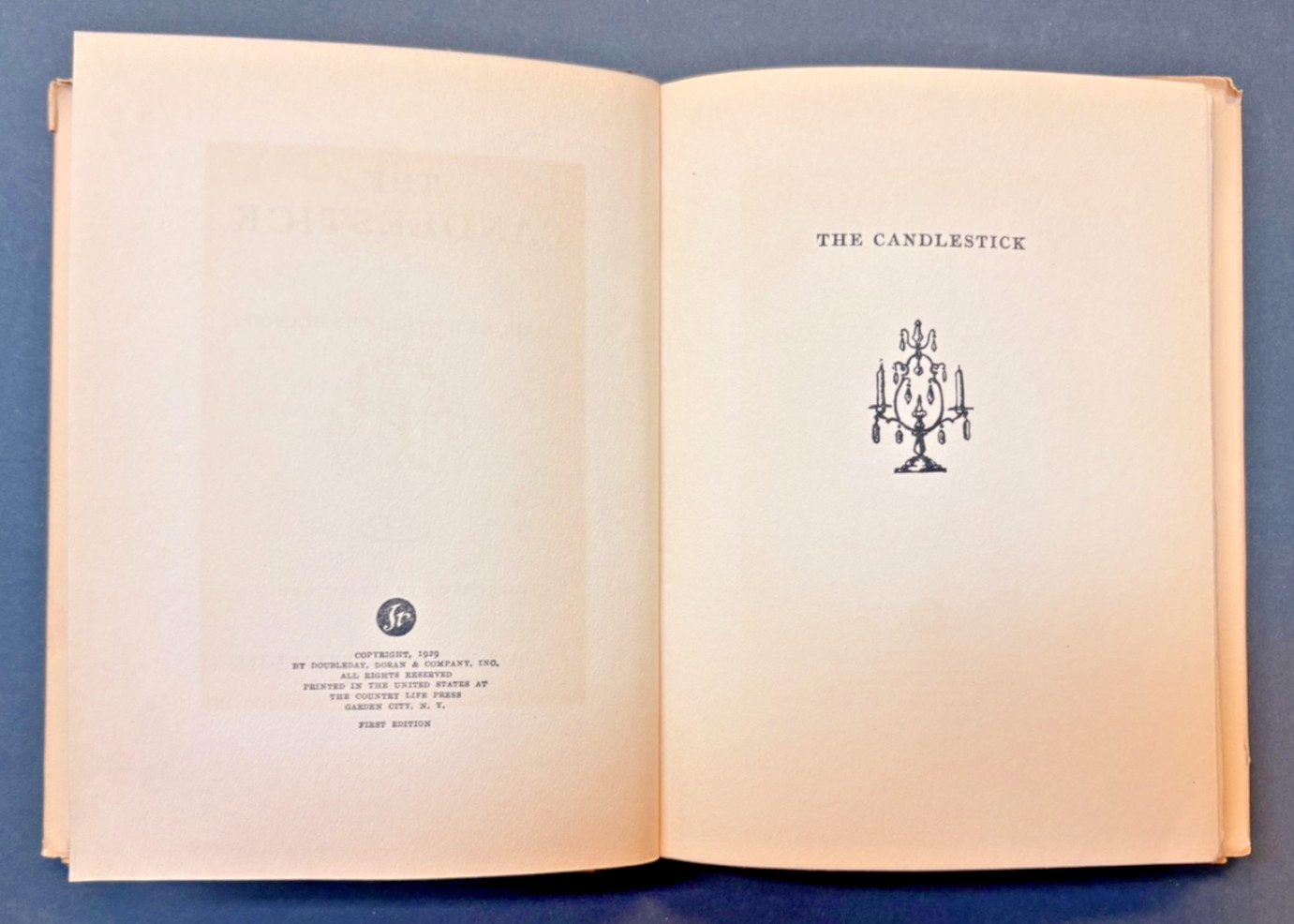 The Candlestick _ by Margery Williams Bianco _ 1929 _ 1st Edition