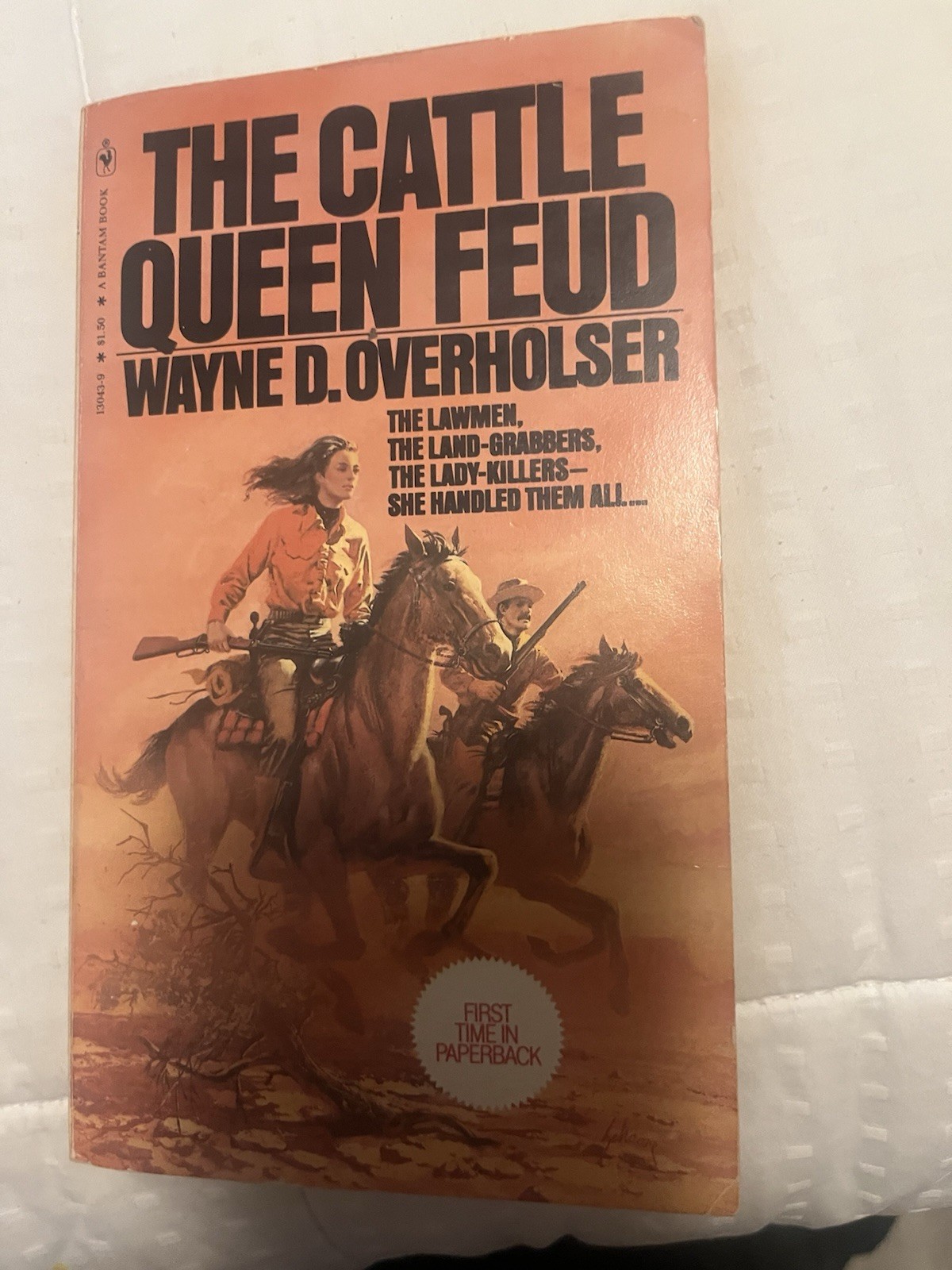 Lot Of 10 Vintage Western Paperback Books (See Photos For Titles) S30