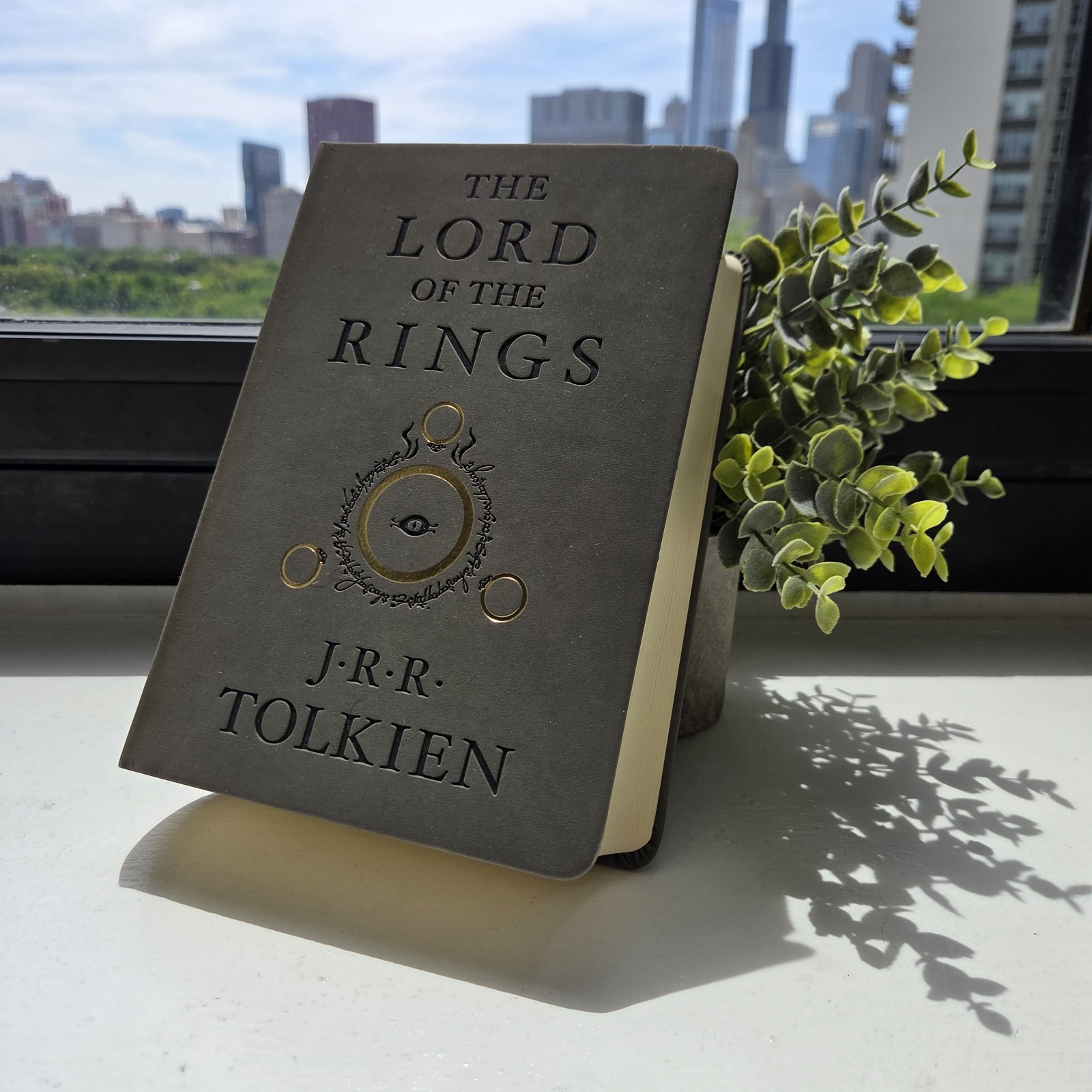 The Lord of the Rings by J.R.R. Tolkien (2004, Faux Leather Bound)