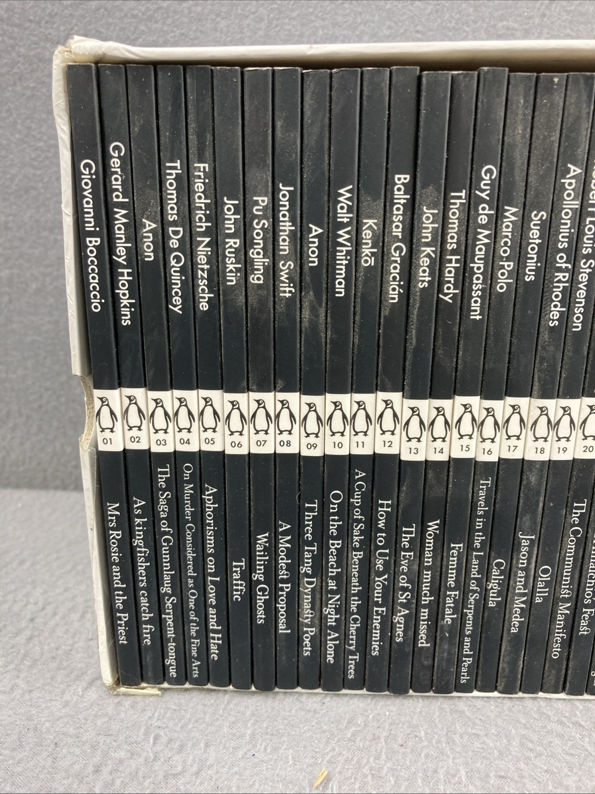 Little Black Classics Box Set Penguin Little – Paperback Complete with Slipcase