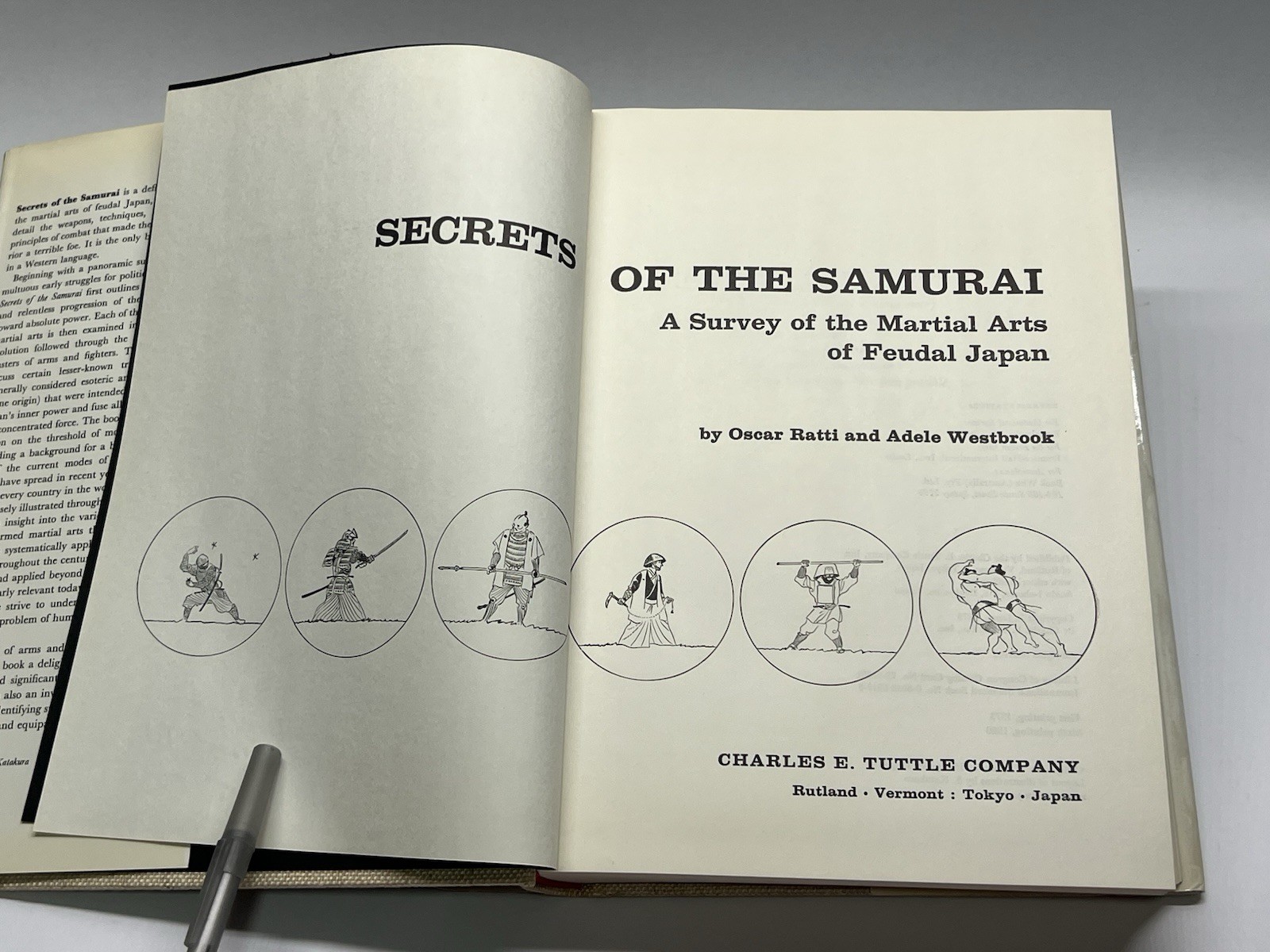 1980 • Secrets of the Samurai • Oscar Ratti & Adele Westbrook• HC/DJ
