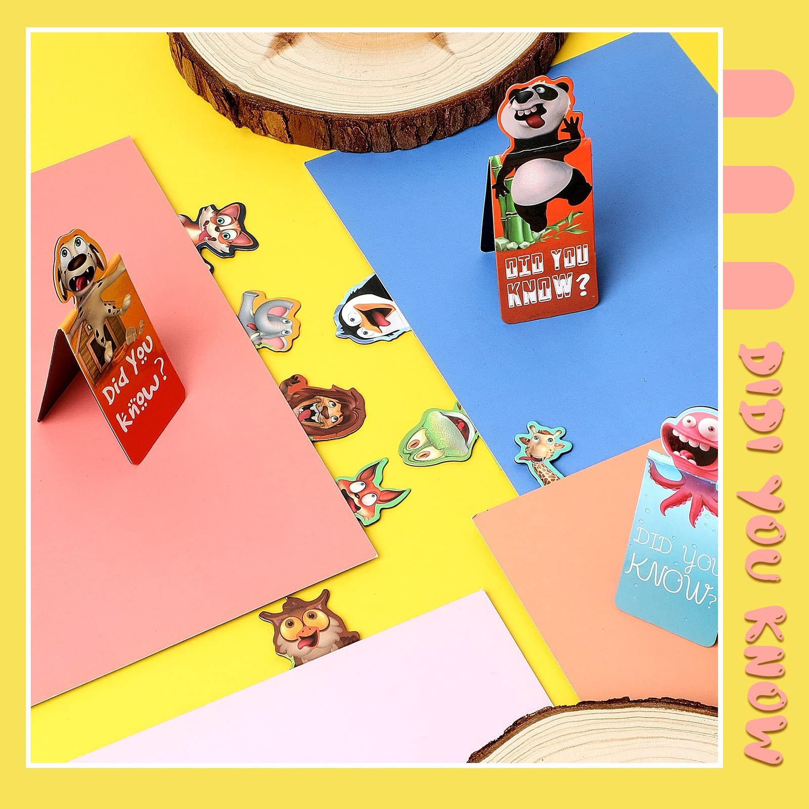 Sepamoon 12 Pcs Animal Magnetic 6 x 3 cm / 2.36 x 1.18 inches, Style