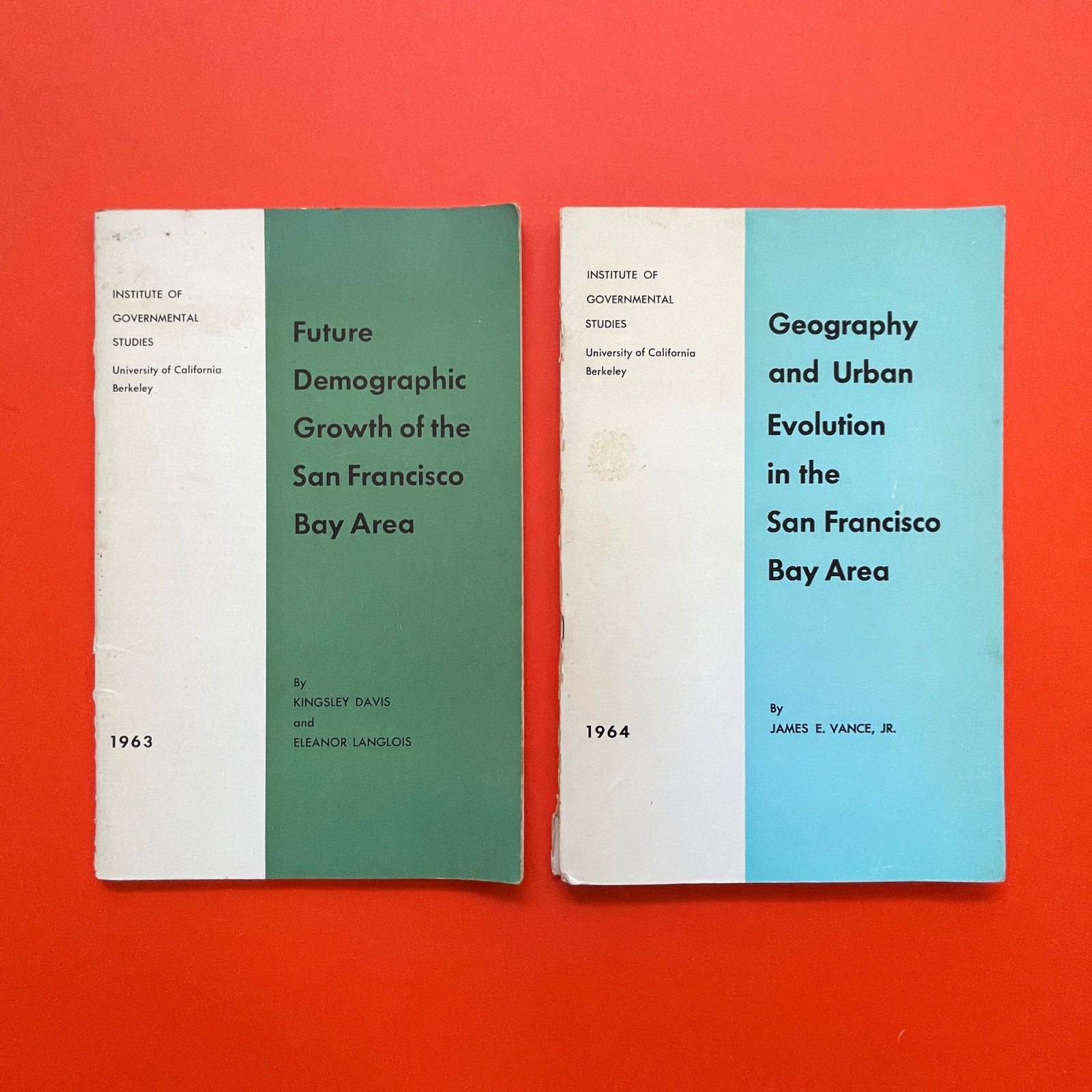 1963 & 1964 Future Demographic Growth / Geography …The San Francisco Bay Area