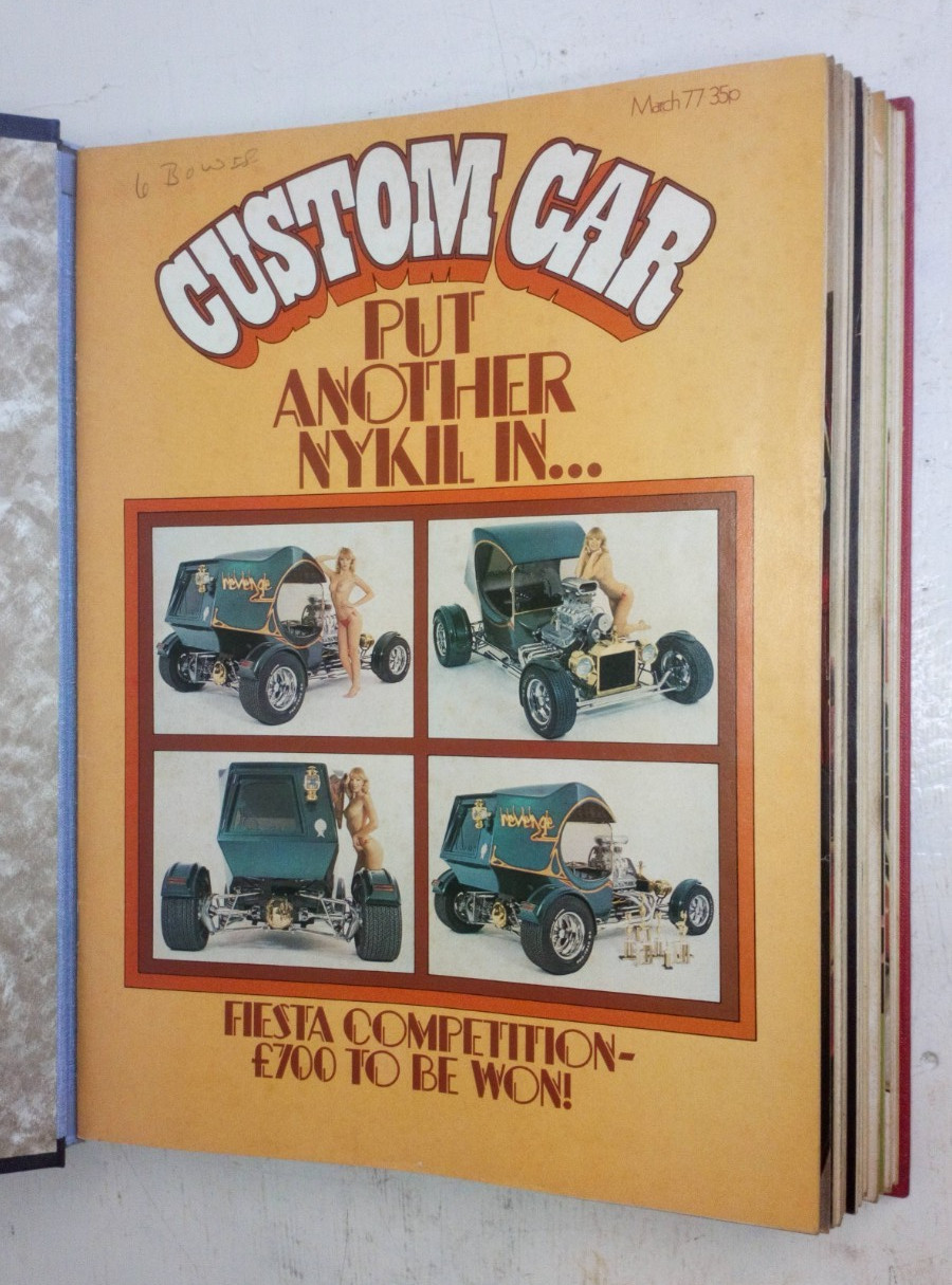 Custom Car Magazines in Binder March 1977 – February 1978