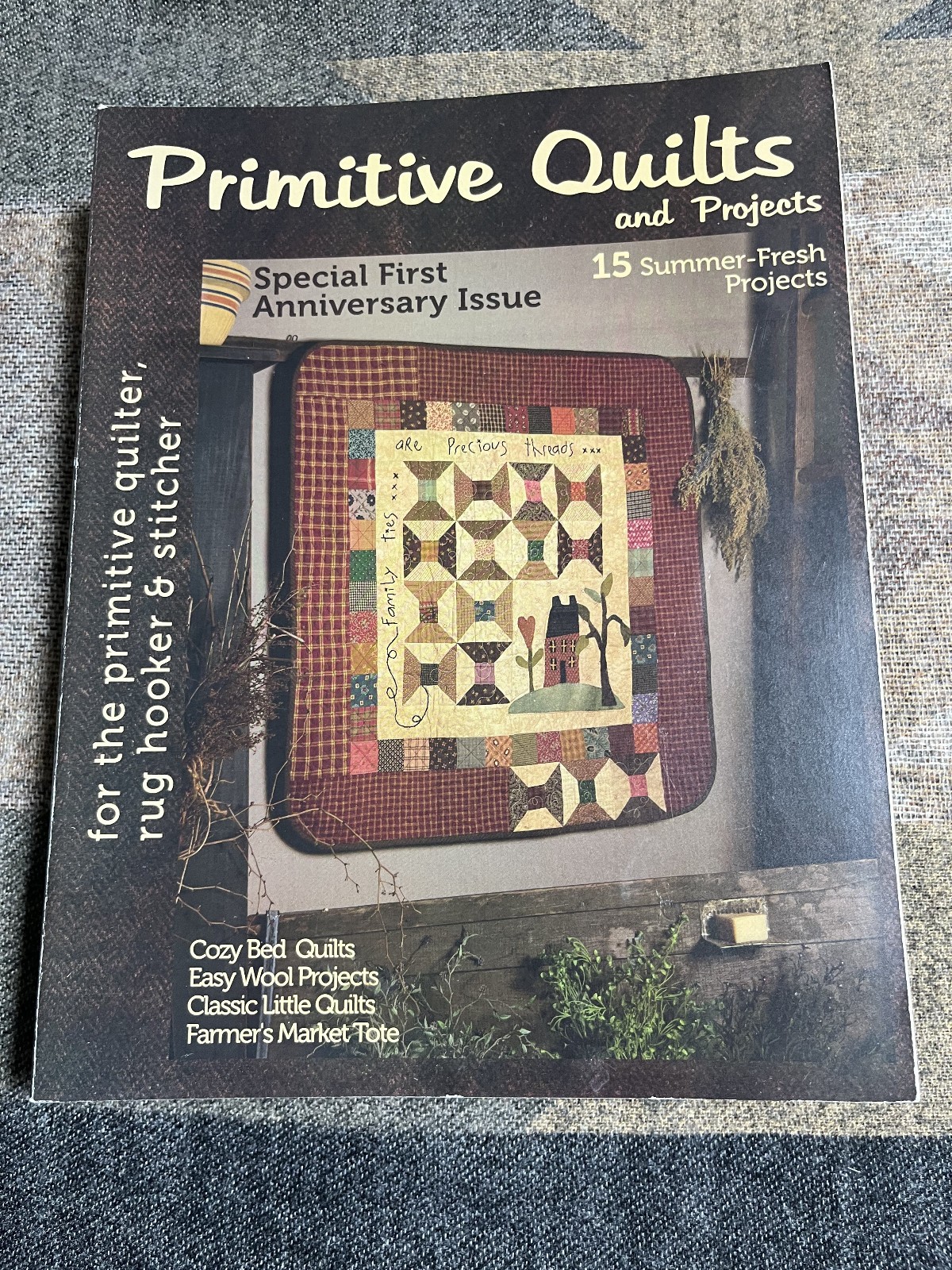 PRIMITIVE QUILTS + PROJECTS MAGAZINE LOT ~ Issues 2011-2020 ~ Uncut Patterns