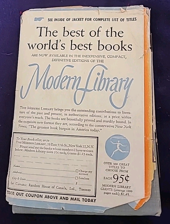 Antique Ernest Hemingway Book A Farewell to Arms The Modern Library 1932