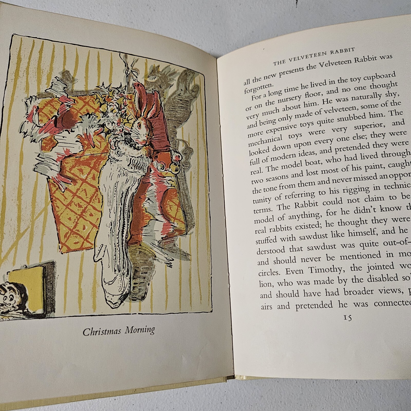 The Velveteen Rabbit by Margery Williams 9th Printing HC/DJ