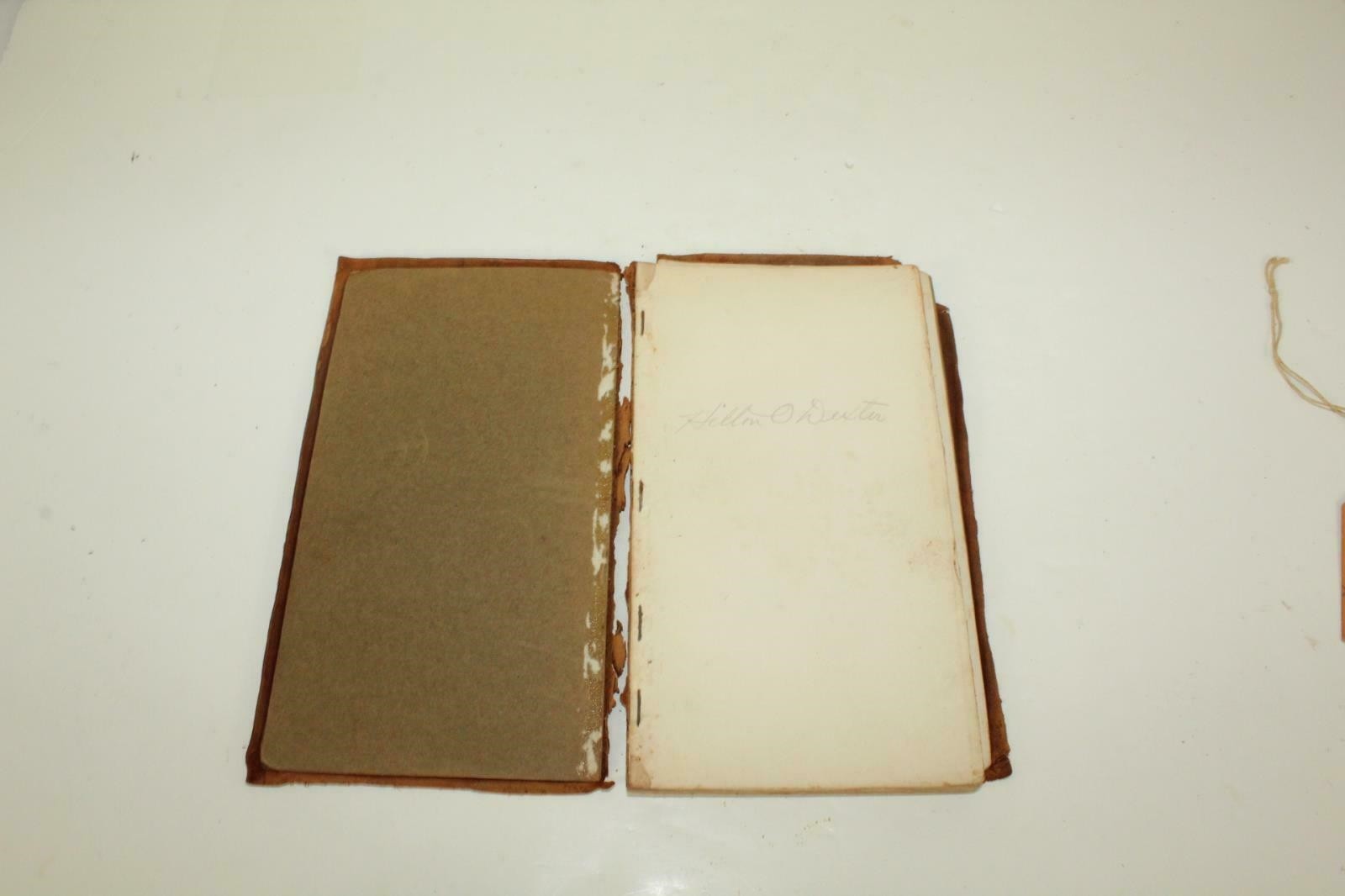 Leather Covered Book Real Patriotism by Samuel Francis Woolard CW 1916