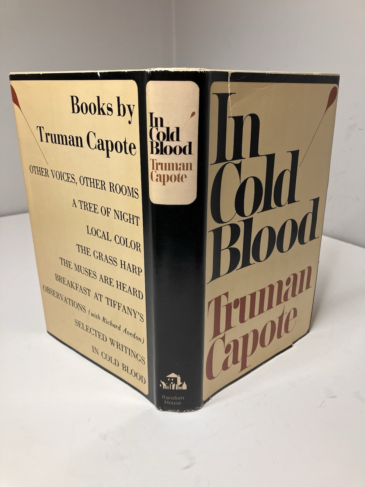 In Cold Blood By Truman Capote (1965 Book Club Edition Hardcover Book) VERY GOOD