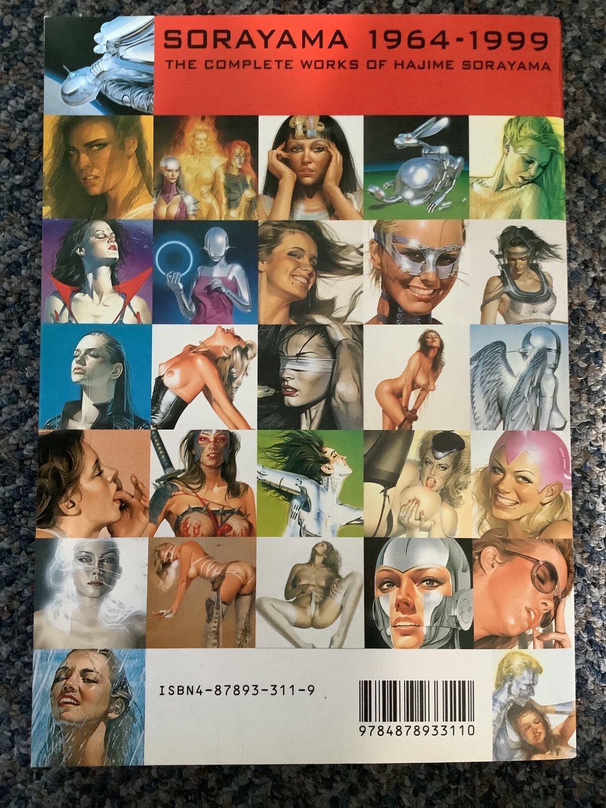 SORAYAMA 1964-1999 THE COMPLETE WORKS OF HAJIME SORAYAMA BOOK 1998 SAKUHIN-SHA