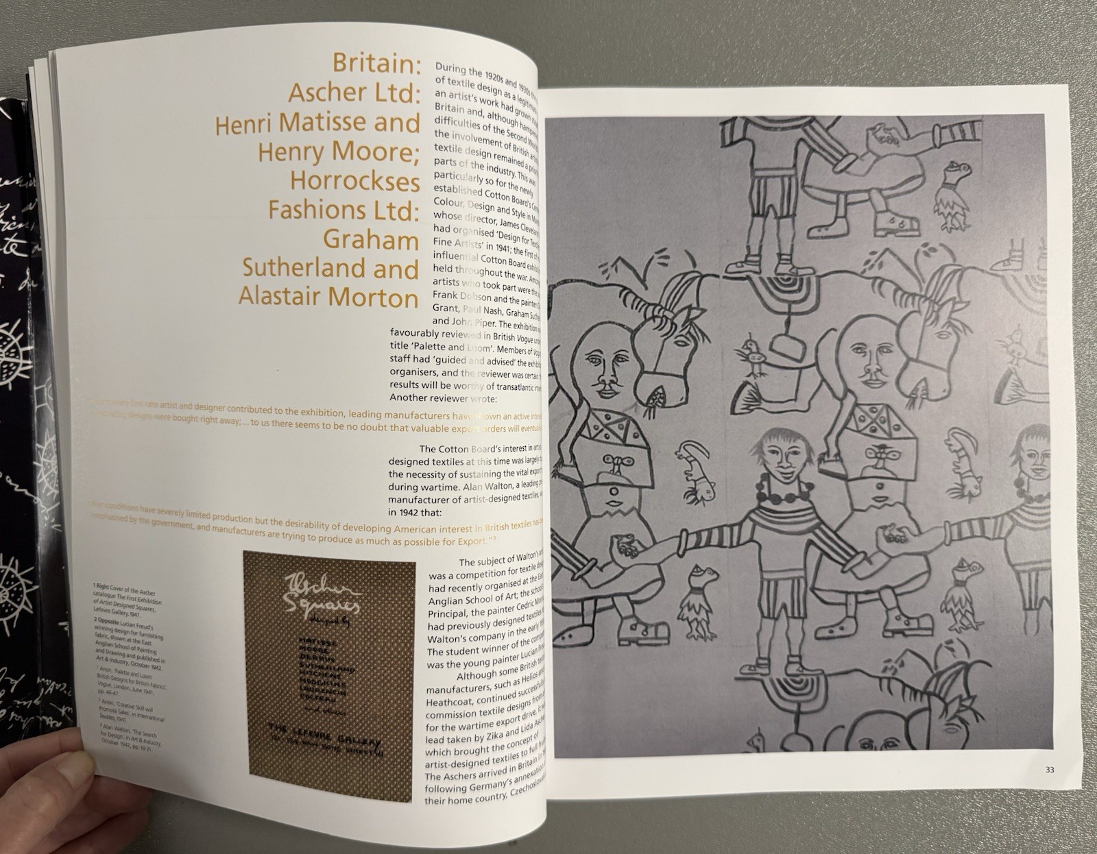 TEXTILE DESIGN ARTISTS’ TEXTILES 1940-1976 by Rayner, Chamberlain (2012,SC) GOOD