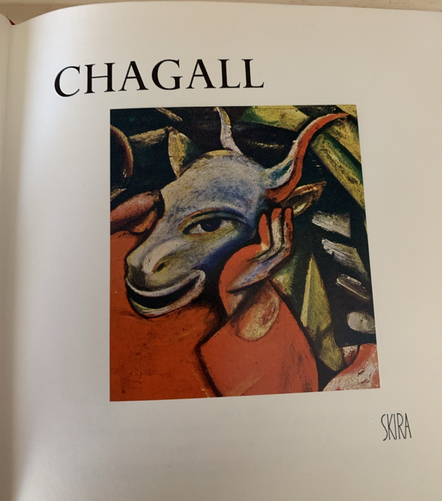 Critical Study Of Chagall• SKIRA•COLLECTORS EDITION •123Pages•