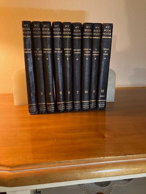My Book House 1947 Olive B. Miller, Mixed Set #’s 1, 3, 4 ,5, 6, 7, 10, 11, 12