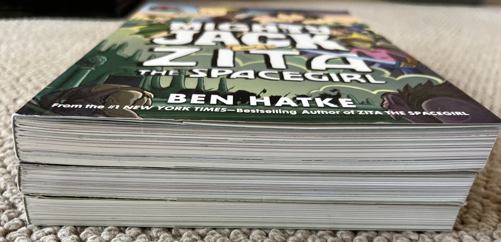 Ben Hatke Mighty Jack Series Book Paperback Lot 1 2 3