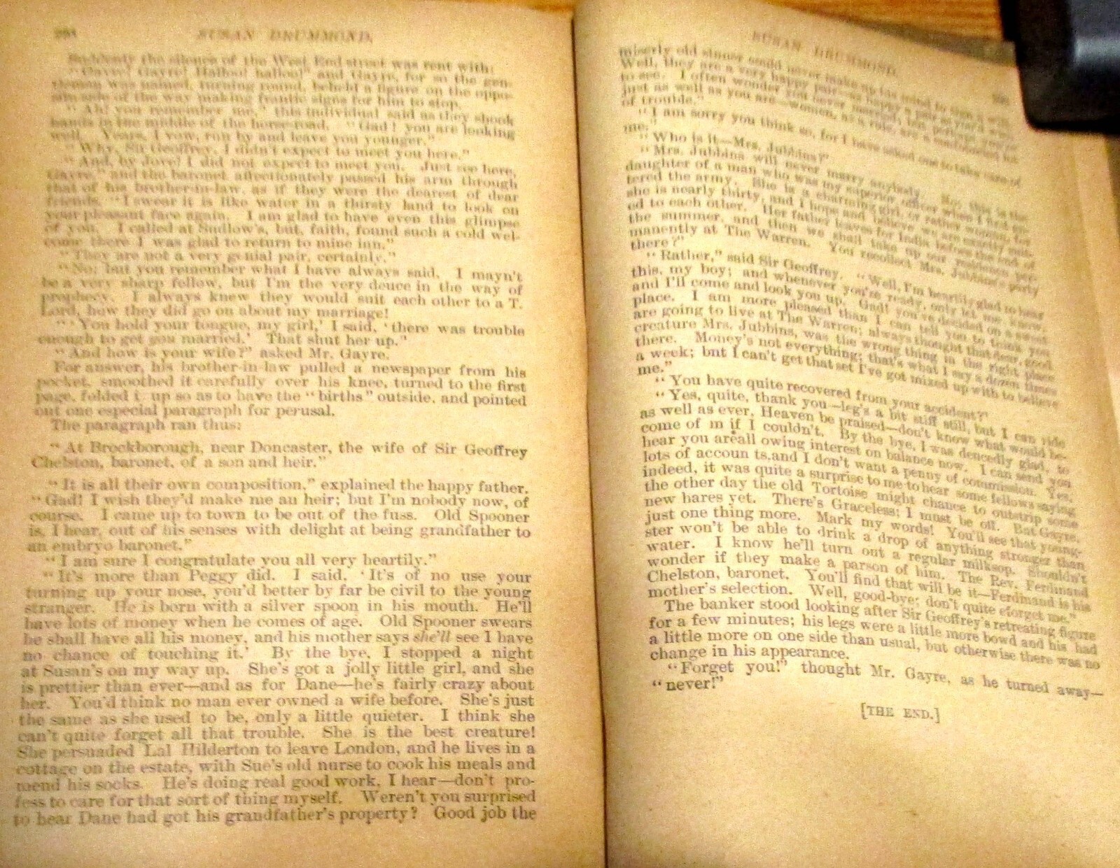 Vintage Susan Drummond “A Novel” by Mrs. J. H. Riddell H/C 299 Pages RARE