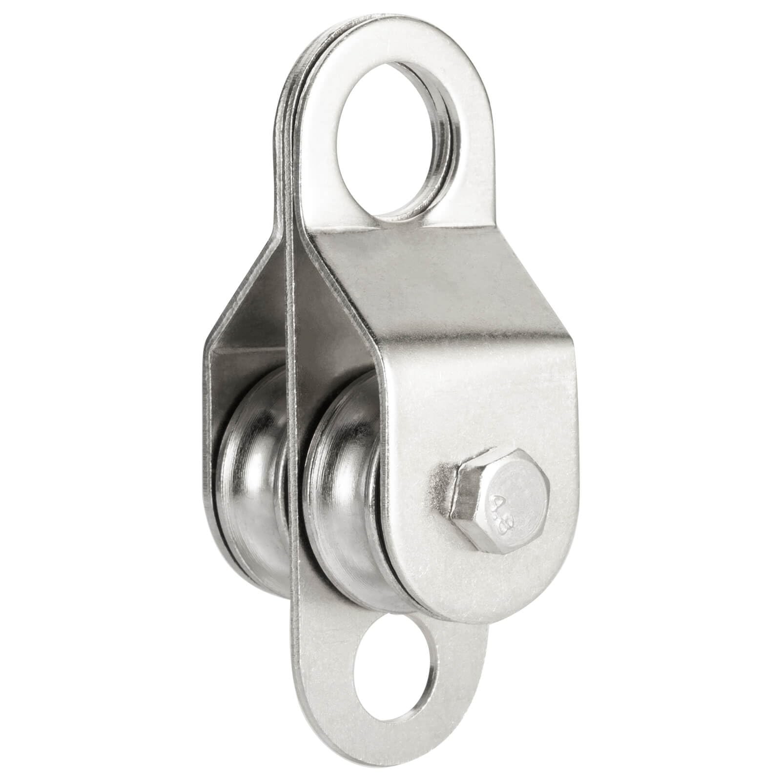 SHINICO Double Pulley Block Small Snatch Cable for 0.23Inch/6mm Wire Rope,…