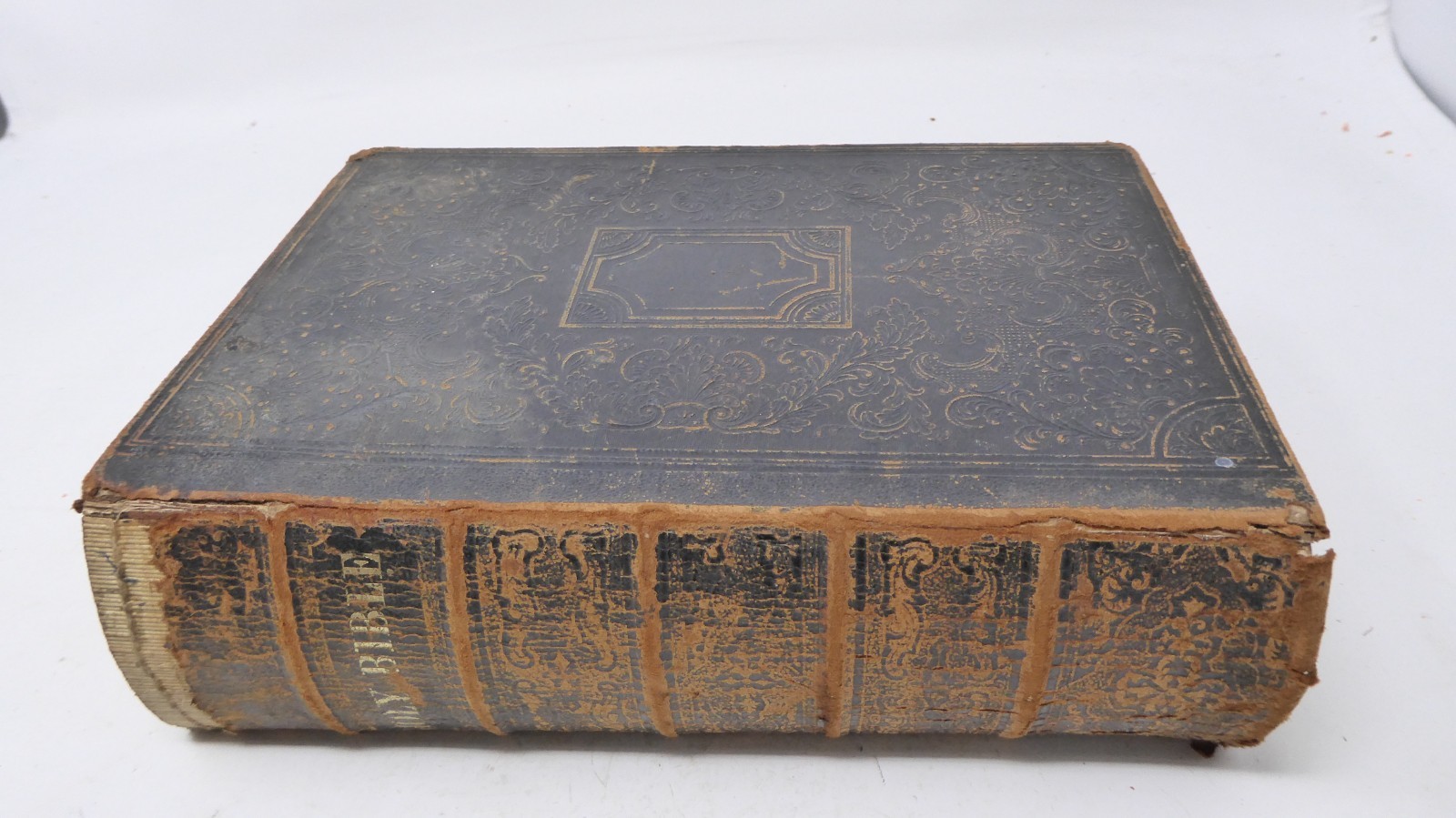 1853 American Bible Society Holy Bible Old and New Testaments Original Tongues