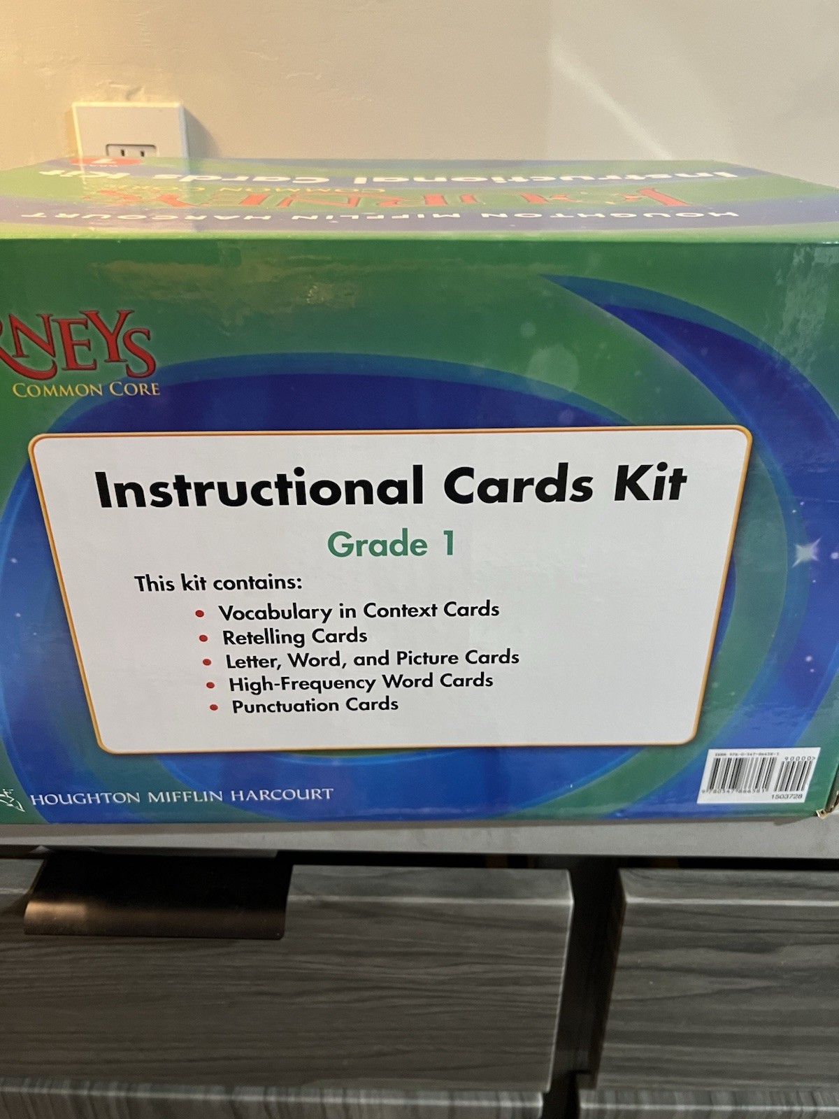 Journeys Grade 1 Instructional Cards Kit Complete HMH Common Core