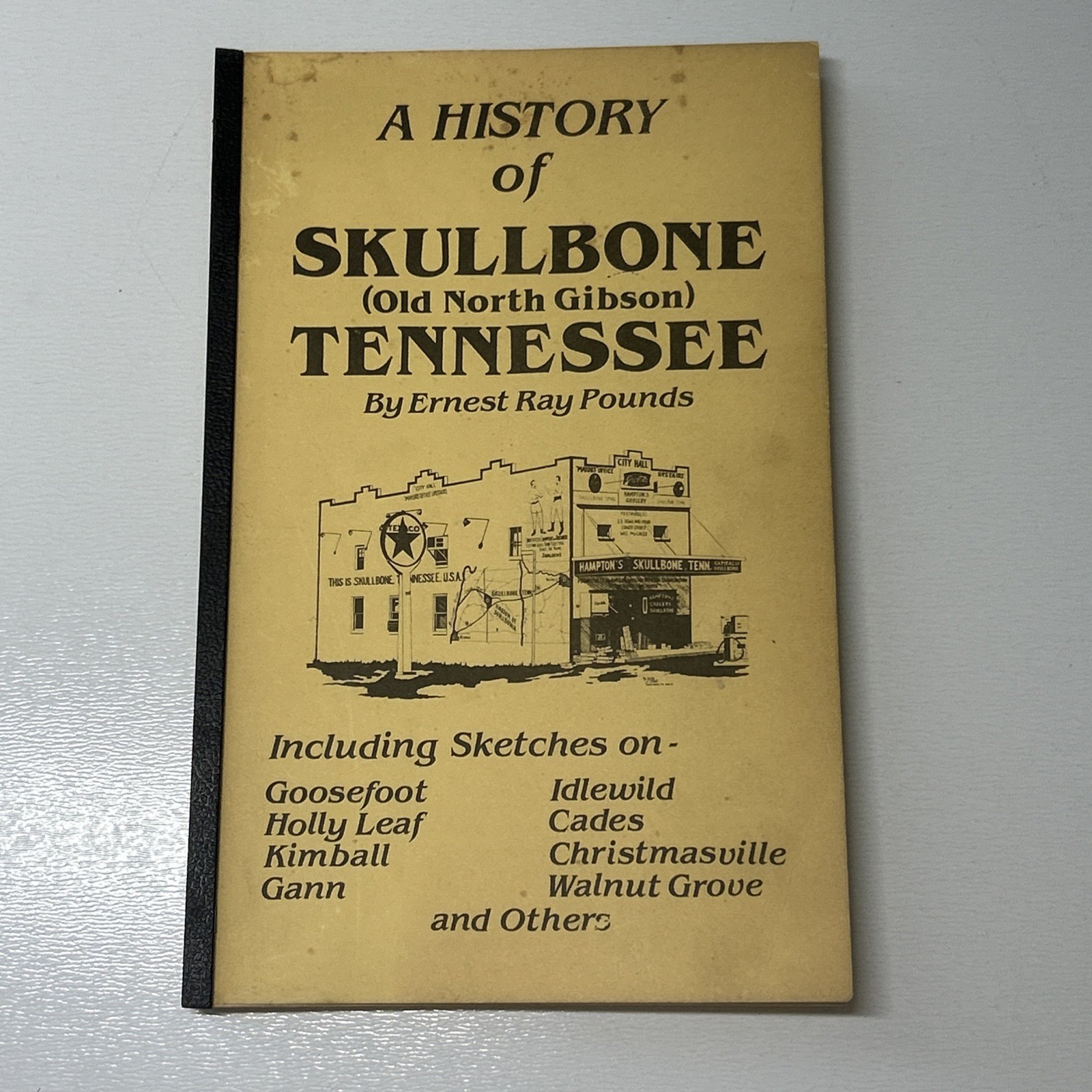 A History Of Skullbone ( Old North Gibson ) Tennessee Ernest Ray Pounds Book