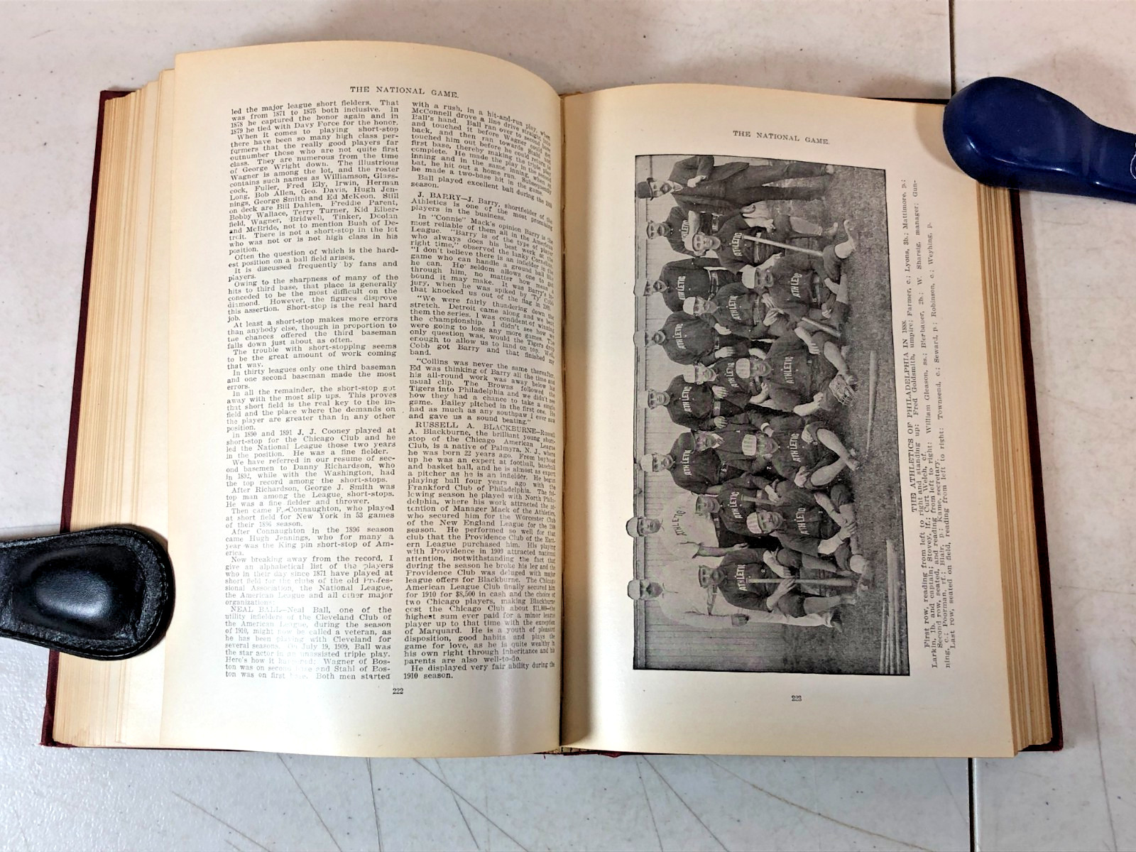 The National Game by Alfred Spink, 1910, E-57