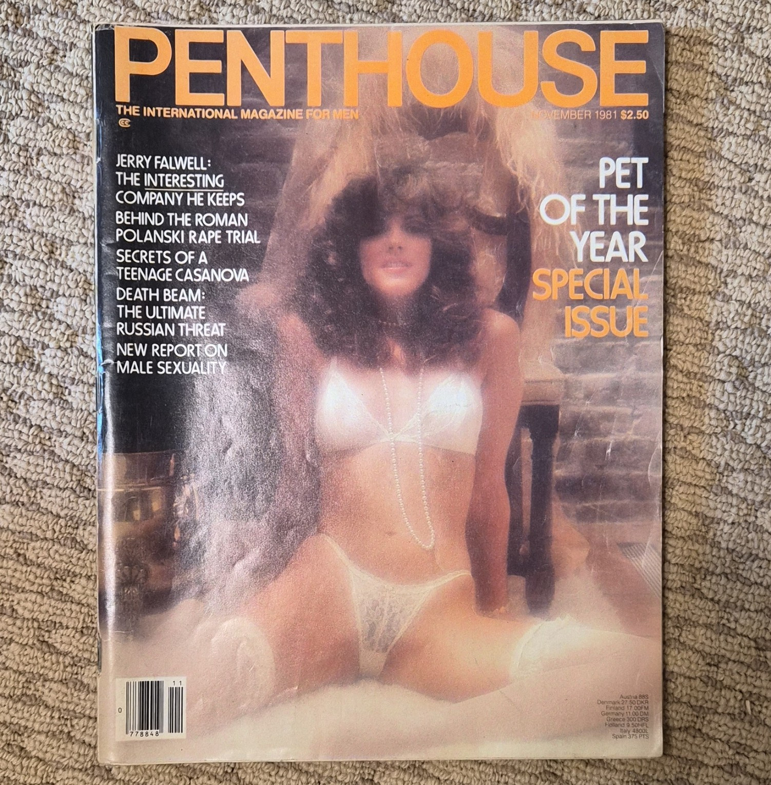Penthouse November 1981 Pet of the Year Special Issue – English, Jerry Falwell