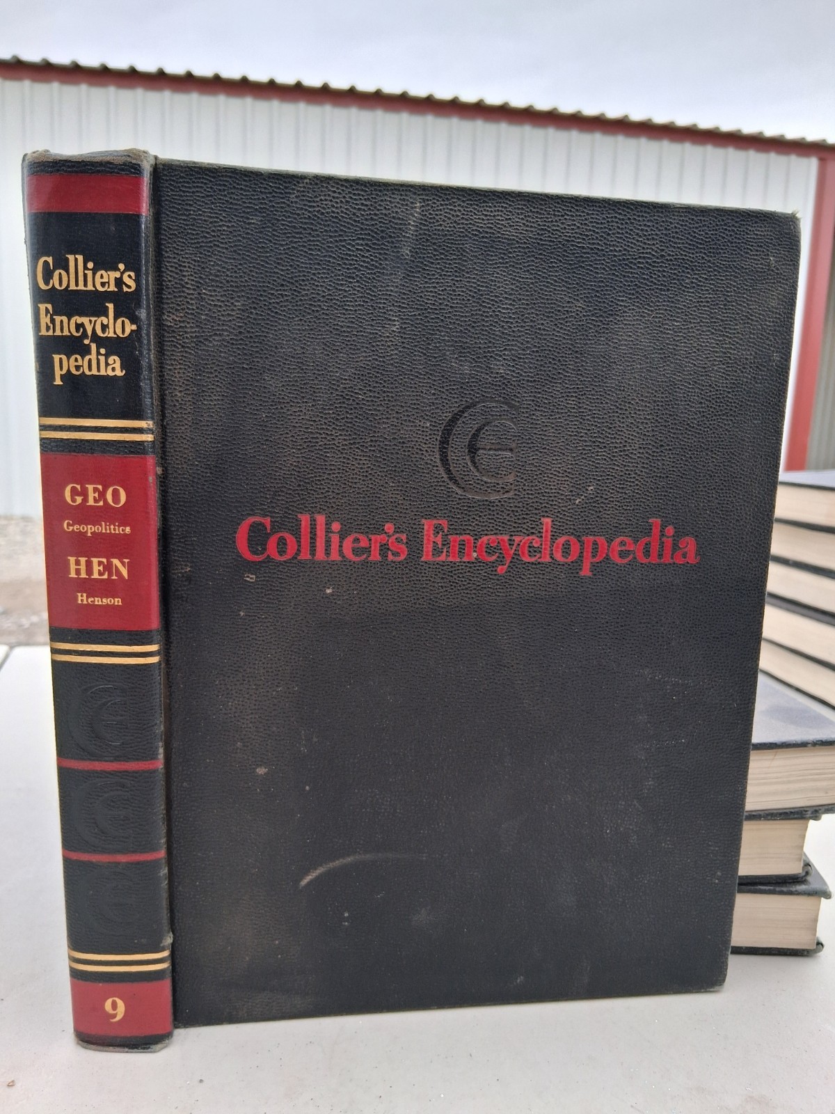 1957 Collier’s Encyclopedia Volume 1 – 20 Complete Set, See Photos