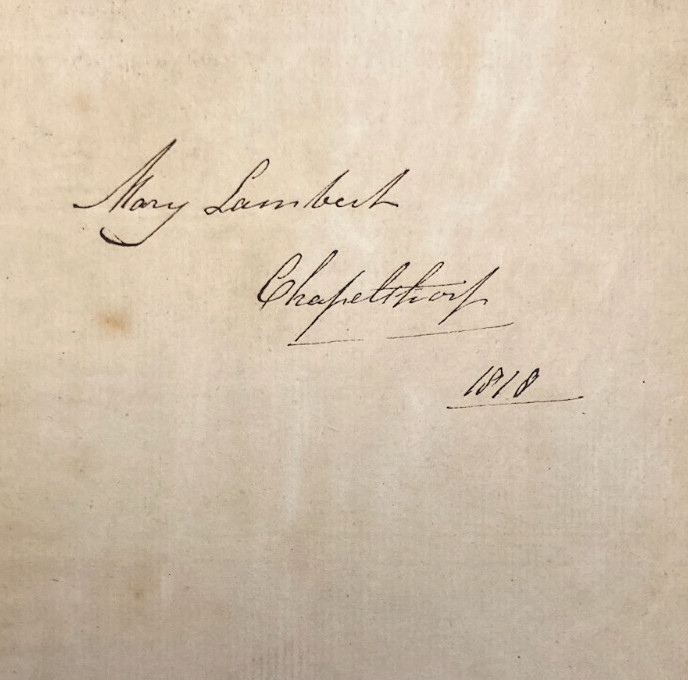Edwards of Halifax 1792 Transparent Vellum Binding FORE-EDGE PAINTING Zimmermann