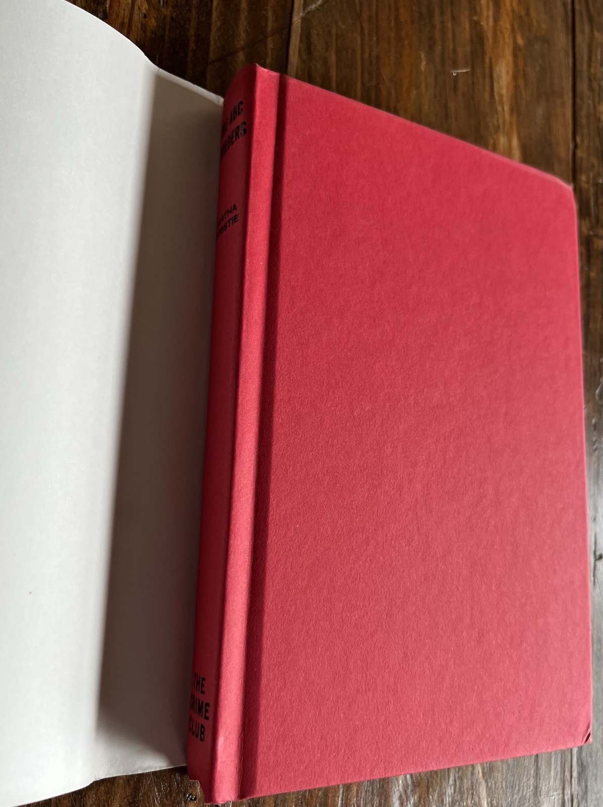 THE ABC MURDERS Agatha Christie Facsimile Of 1936 UK Crime Club Edition Poirot