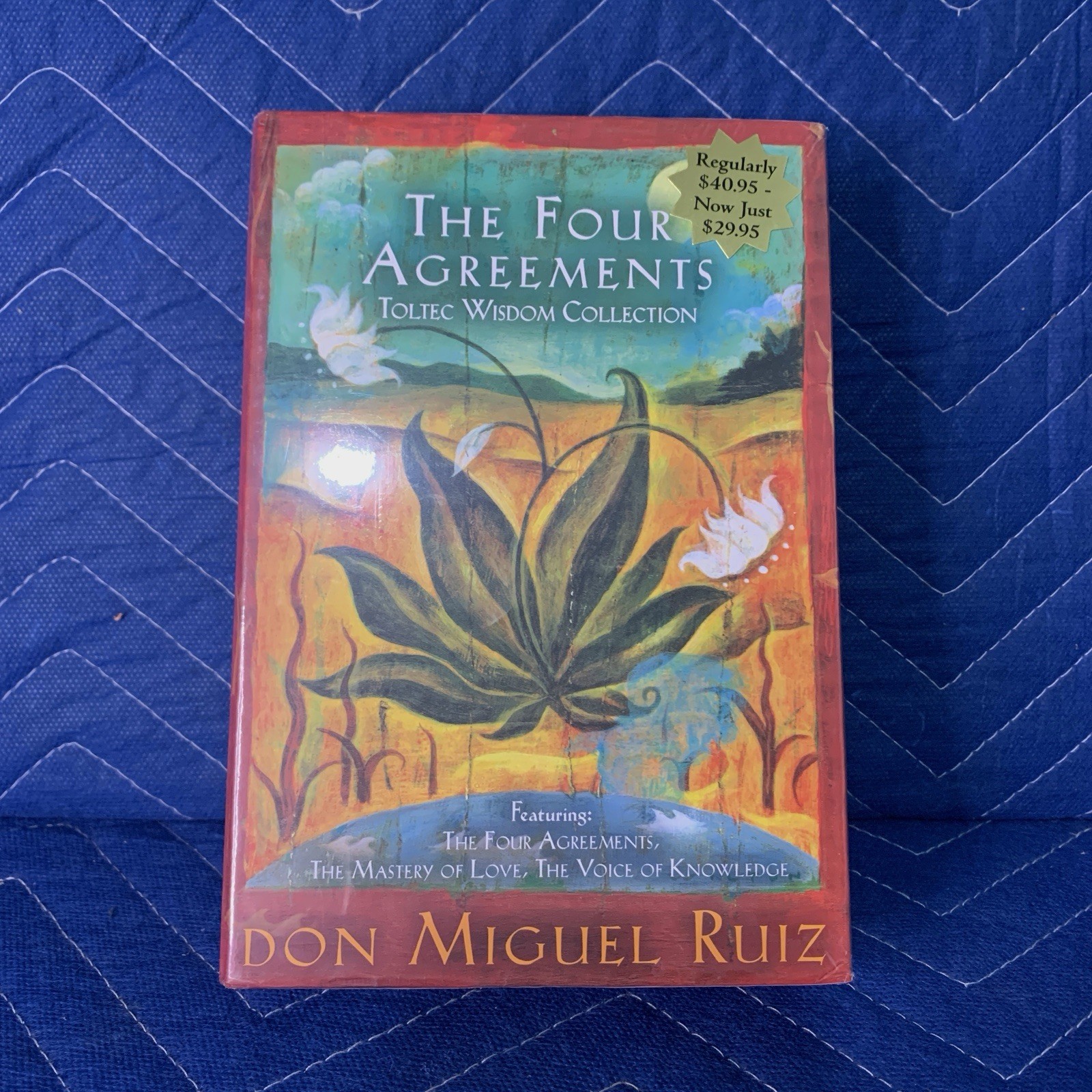 The Four Agreements Toltec Wisdom 3 Book Boxed Set Don Miguel Ruiz NEW SEALED