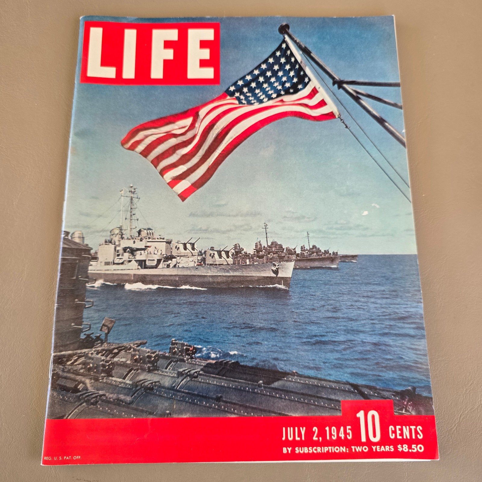 Life Magazine July 2, 1945 Eisenhower Returns Home From Europe WWII Era