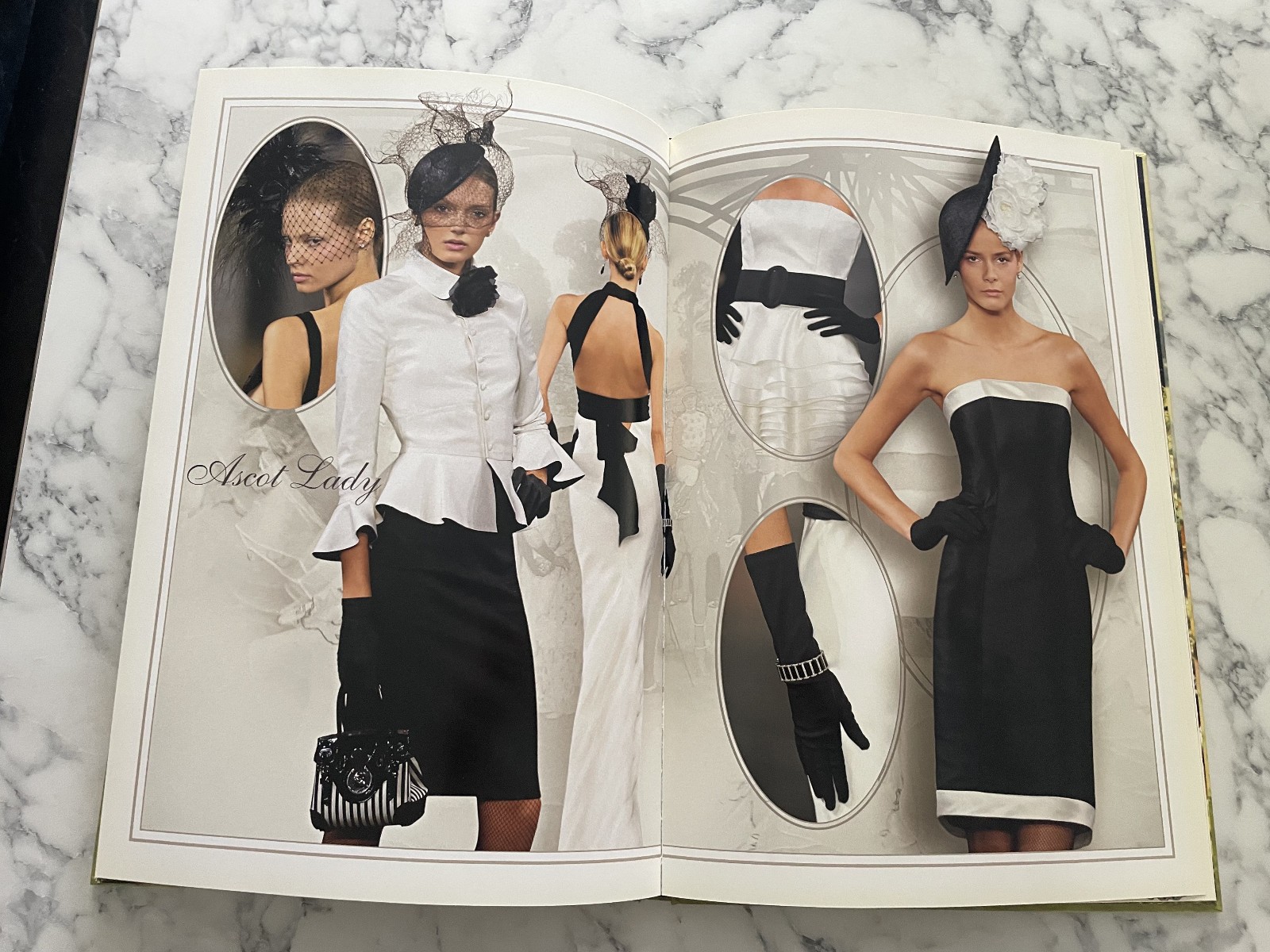 HUGE RARE 1st ED RALPH LAUREN 40TH ANNIV 88 PAGES FASHION DESIGN HARDCOVER BOOK