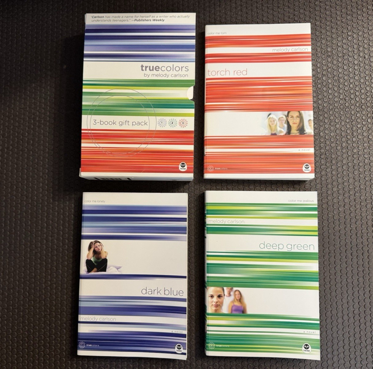 TRUE COLORS Volumes 1-3 BOX GIFT SET By Melody Carlson *LIKE NEW*