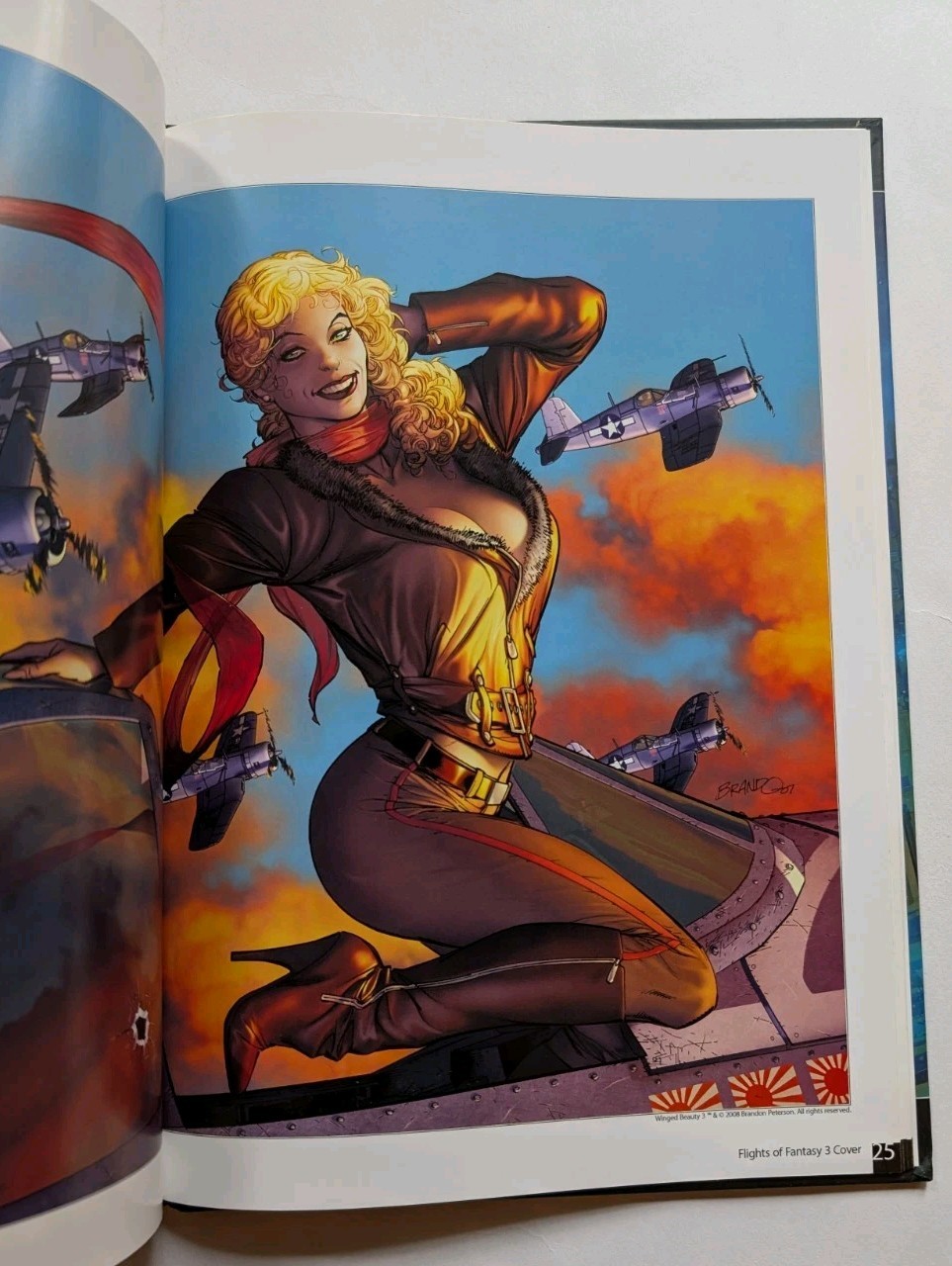 Venus Overdrive Art of Brandon Peterson Signed 2008 Hardcover Brandstudio Press