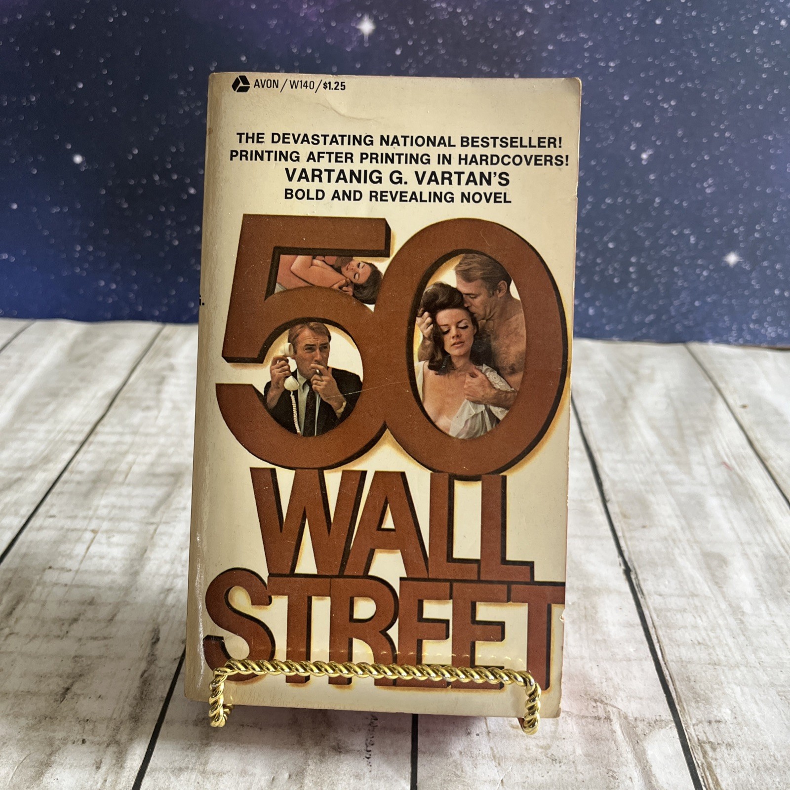 50 Wall Street by Vartanig G. Vartan 1969 Avon Book Vintage Paperback
