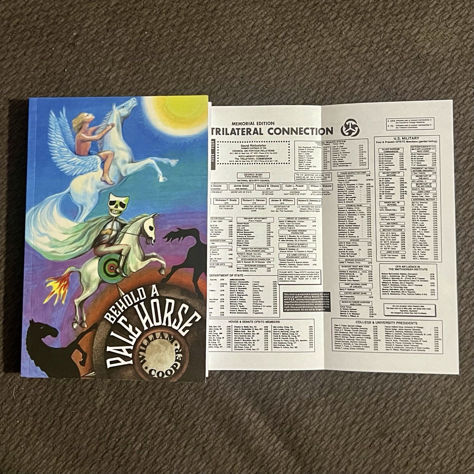 Behold a Pale Horse by William Cooper (Paperback, 2019) CFR/Trilateral Pullout