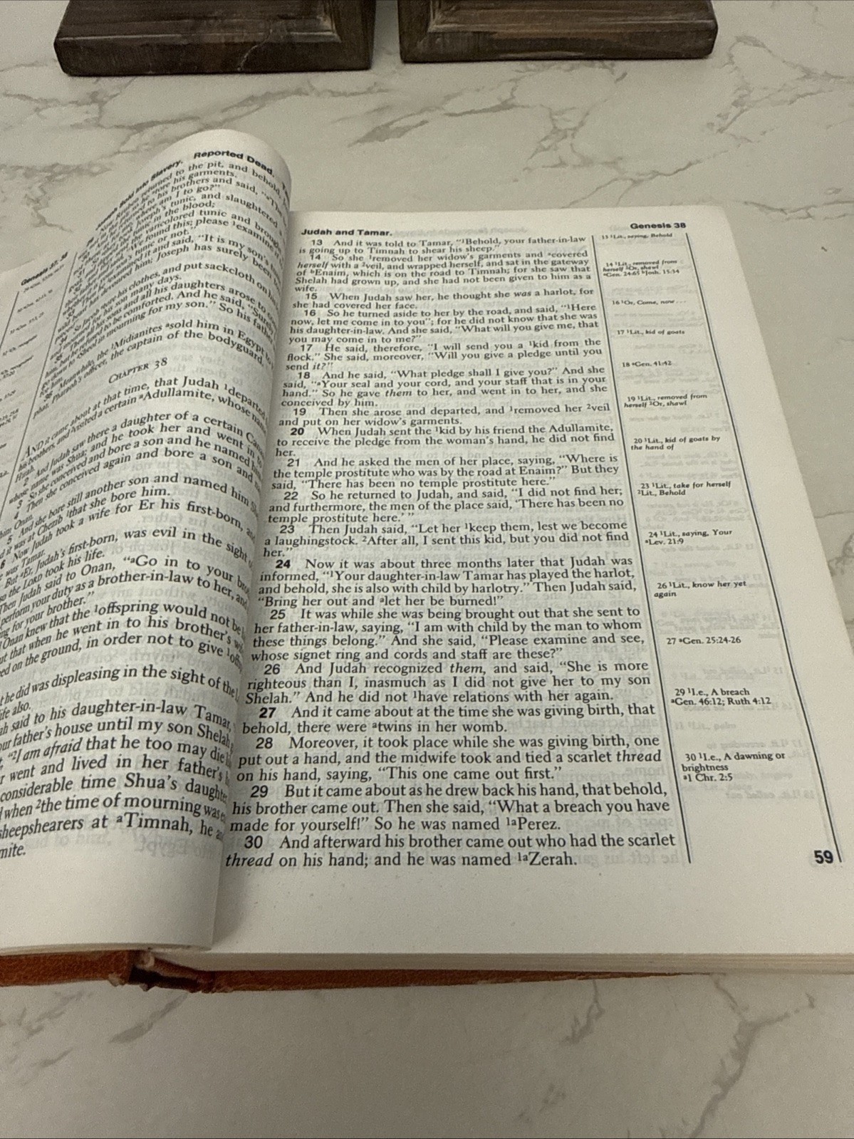 Vintage New American Standard Bible 1973 Reference Edition Hardcover