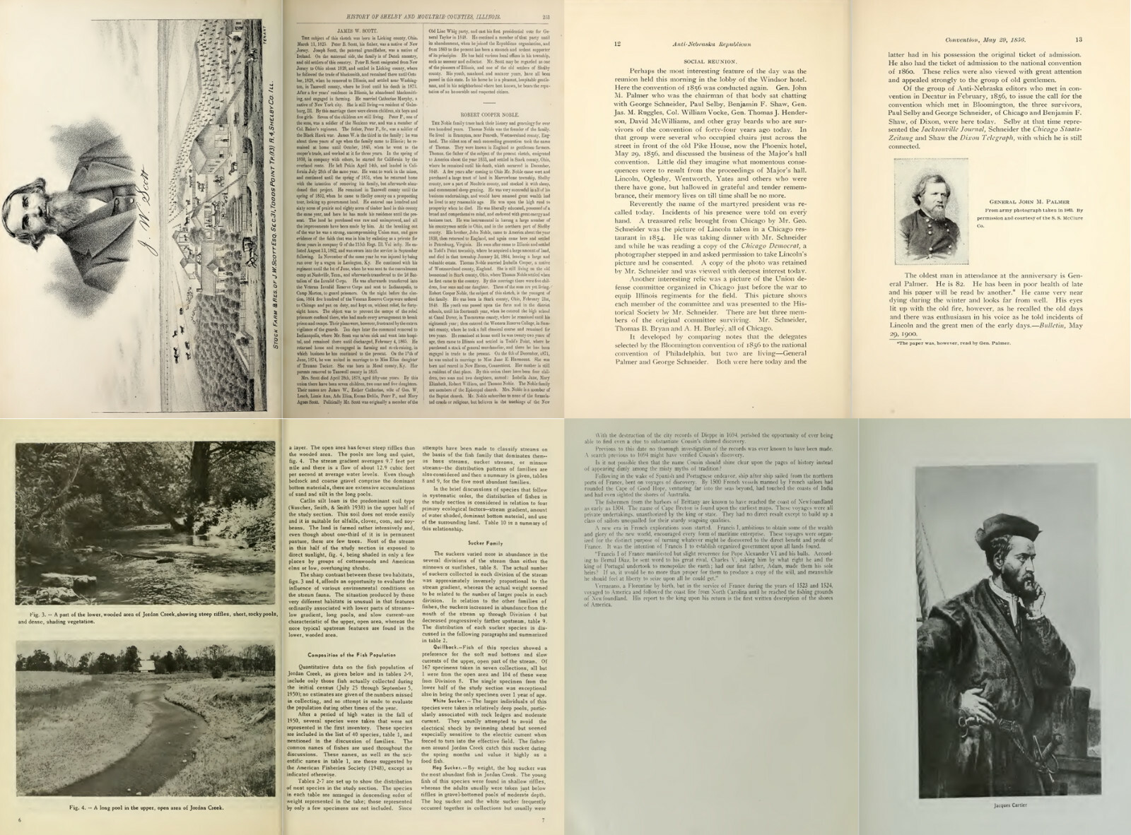 113 Old Books on Illinois History Genealogy Ancestry Family Records V.3 on USB