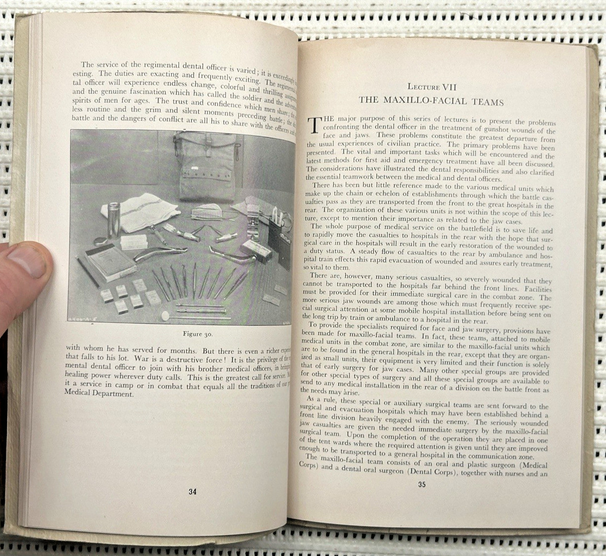 World War II Lectures On Military Dentistry Softcover Illustrated 1st Ed. 104pg