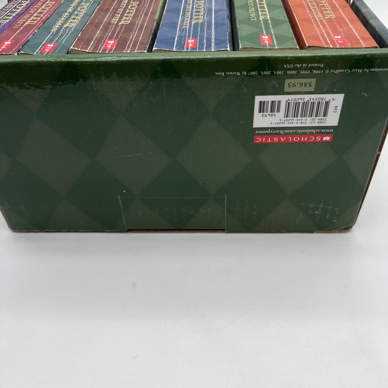 Harry Potter Paperback Boxset #1-7 by J. K. Rowling, See Description & Photos
