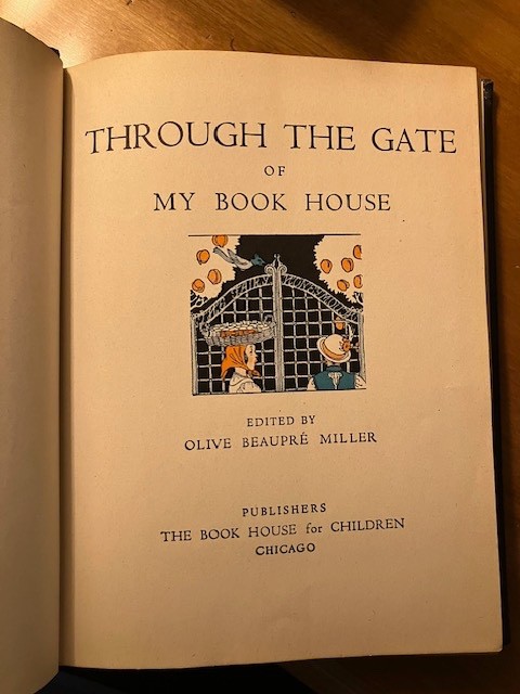 My Book House 1947 Olive B. Miller, Mixed Set #’s 1, 3, 4 ,5, 6, 7, 10, 11, 12
