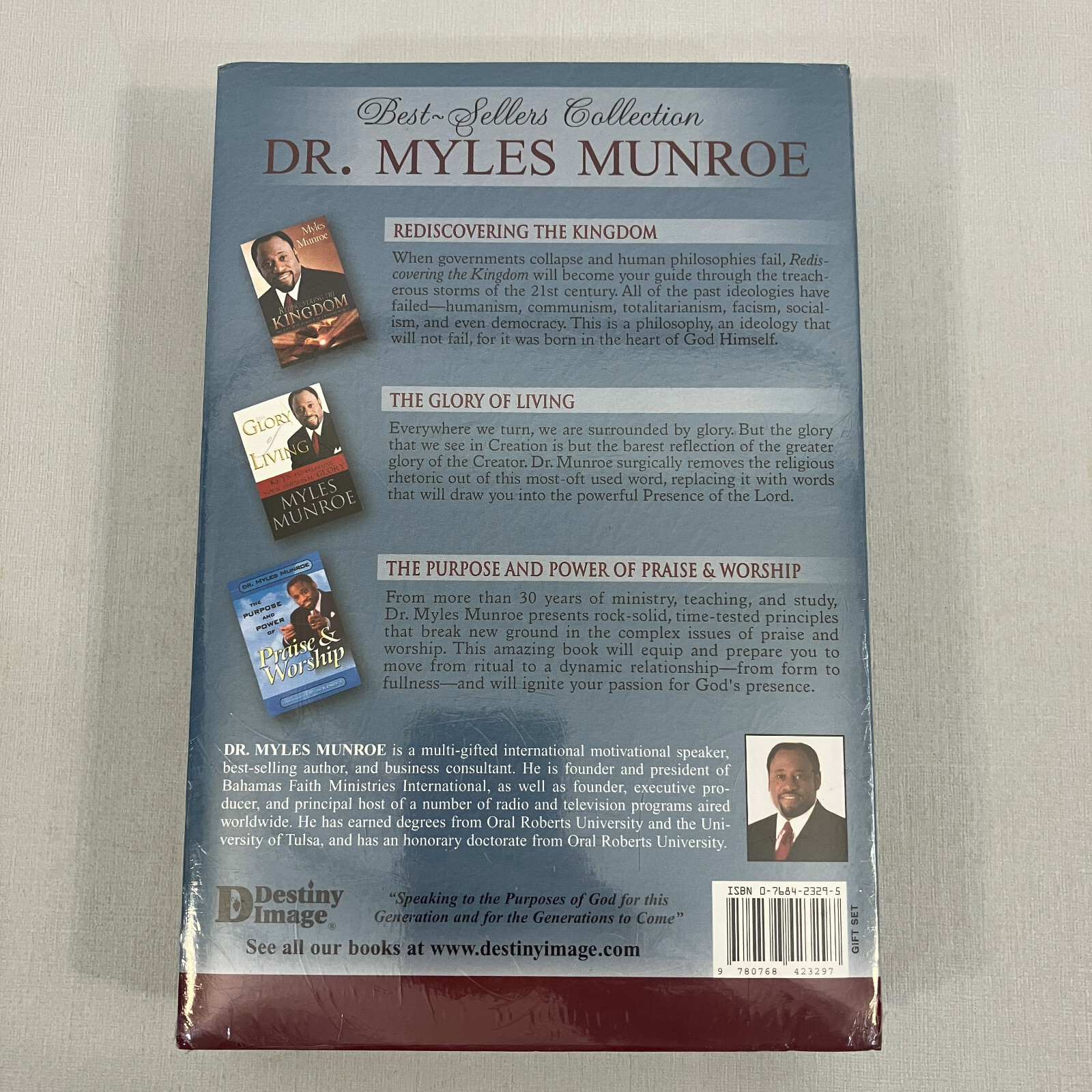 Dr Myles Munroe Best Sellers Collection Gift Set SEALED Destiny Image Christian