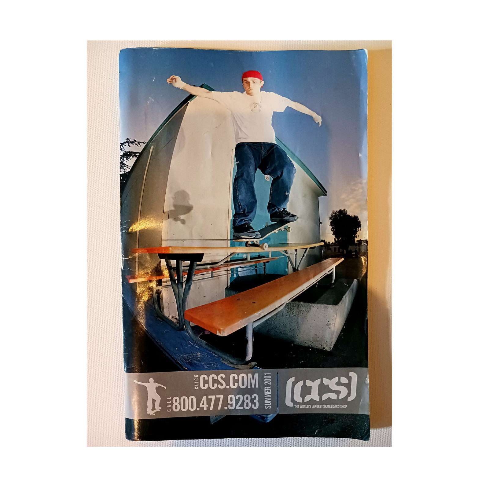 CCS Summer 2001 Skateboarding Catalog RARE w BONUS ETNIES Catalog throw-in!