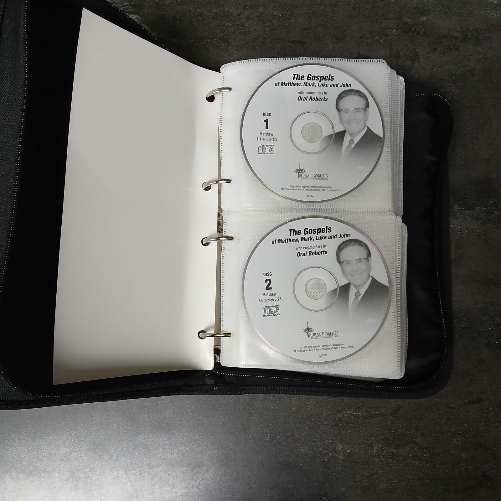 Oral Roberts 73‑Disc New Testament Audio Commentary Set Missing Final Disc RARE