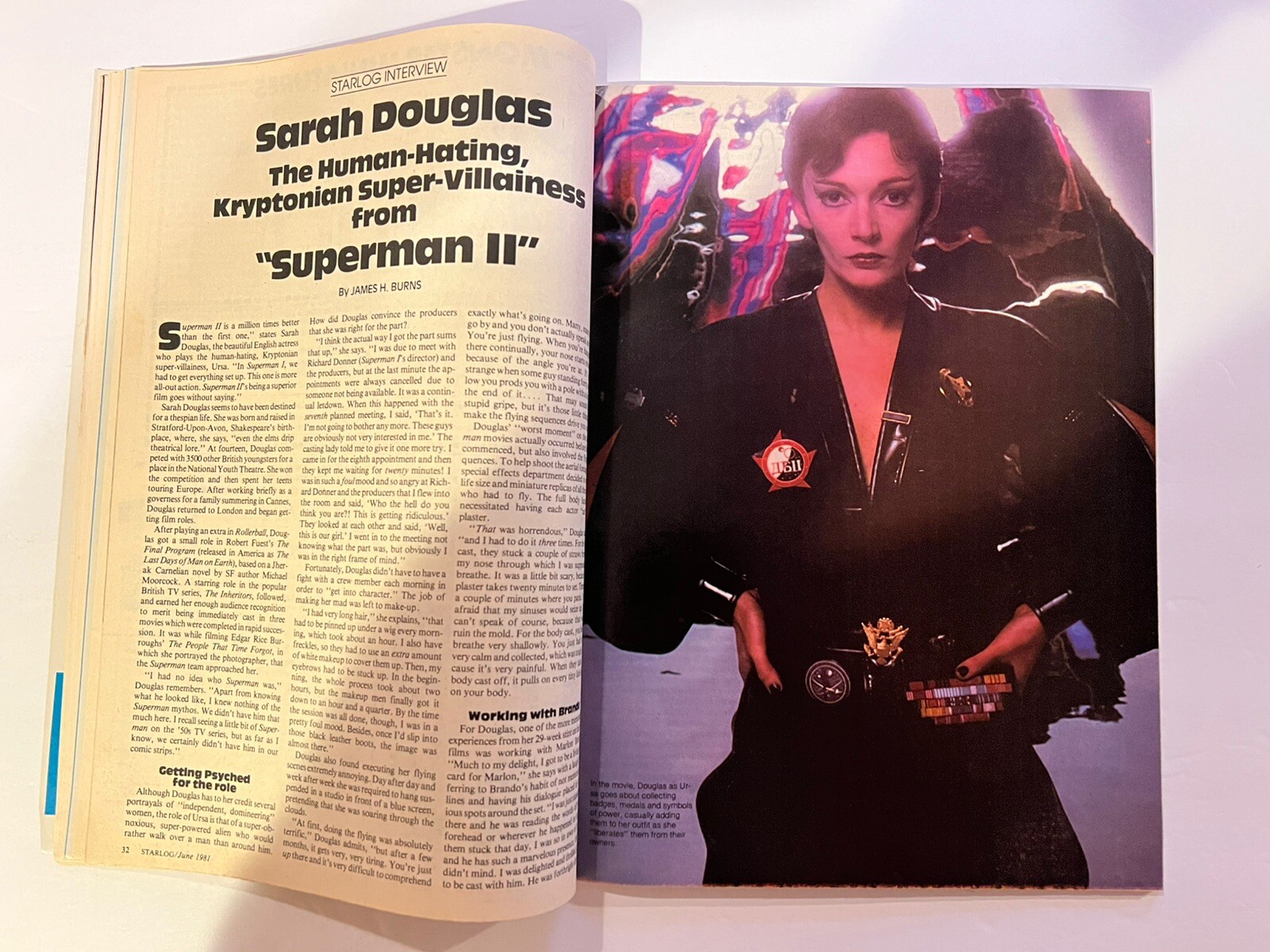 Vtg Starlog Number 47 June 1981 Superman II Christopher Reeve, Outland, Trek G+